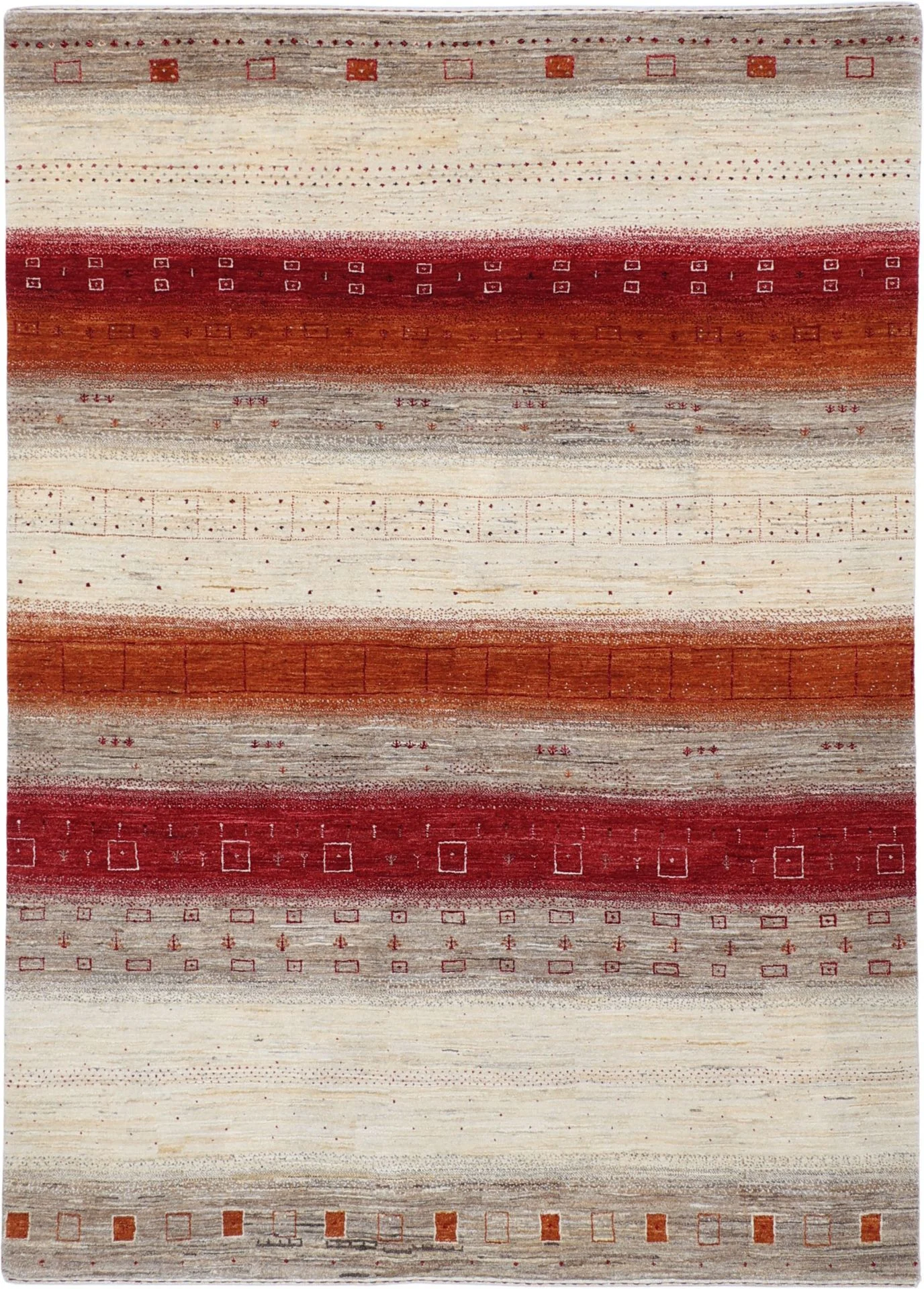 Loribaft Indian Rug 172 × 238 cm in Wool, hand-knotted