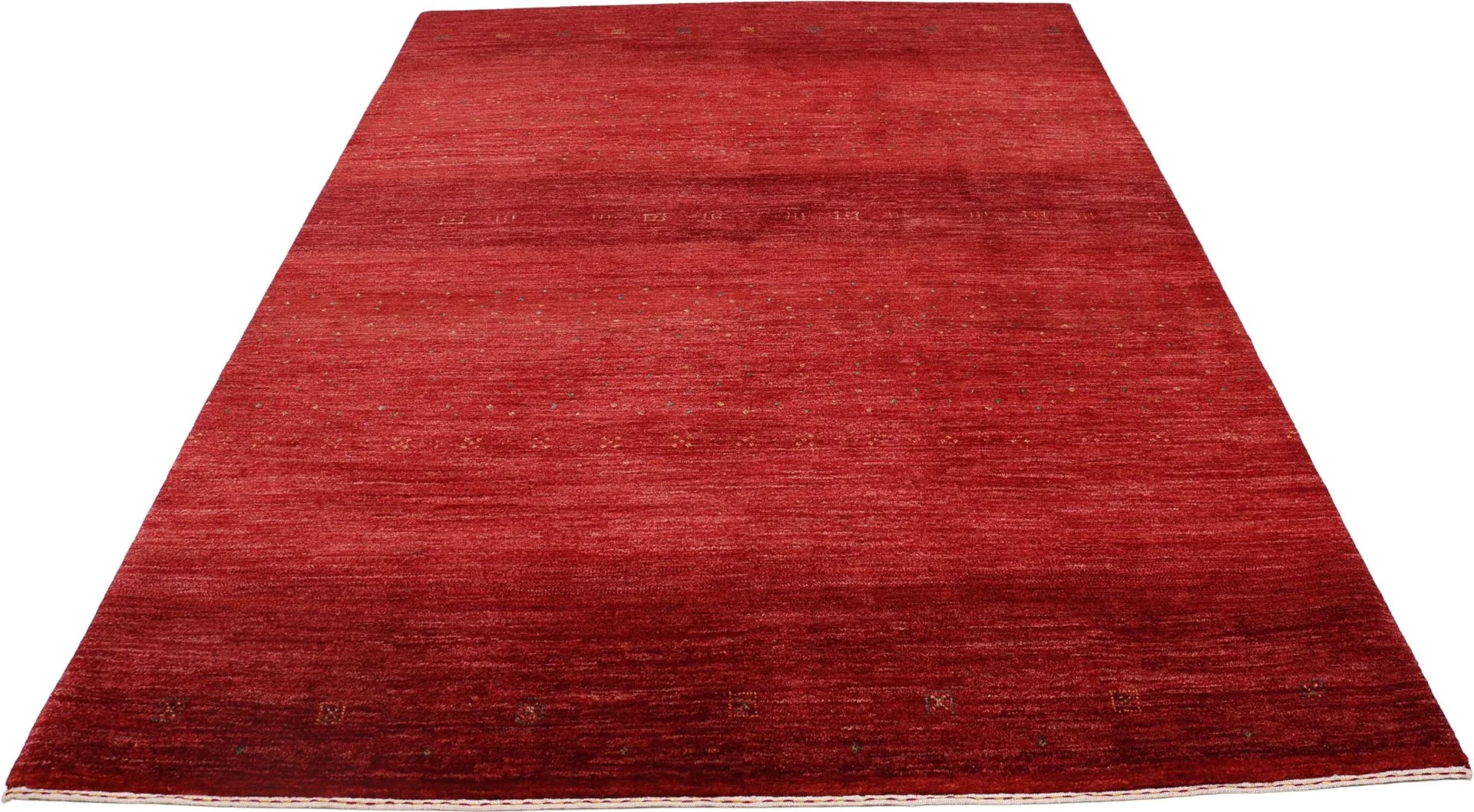 Alternative view of Loribaft Indian Rug 174 × 240 cm in Wool, hand-knotted