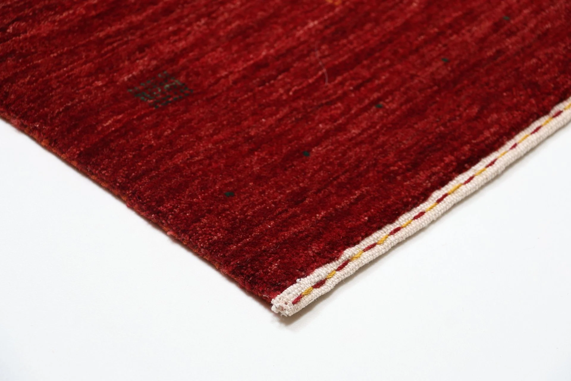 Hand-Knotted Loribaft Indian Rug, 168 × 244 cm, Wool - Image 6