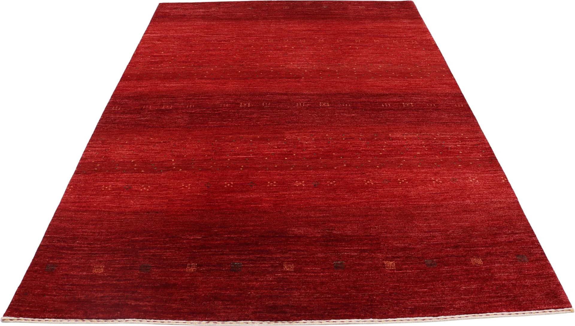 Hand-Knotted Loribaft Indian Rug, 168 × 244 cm, Wool - Image 7