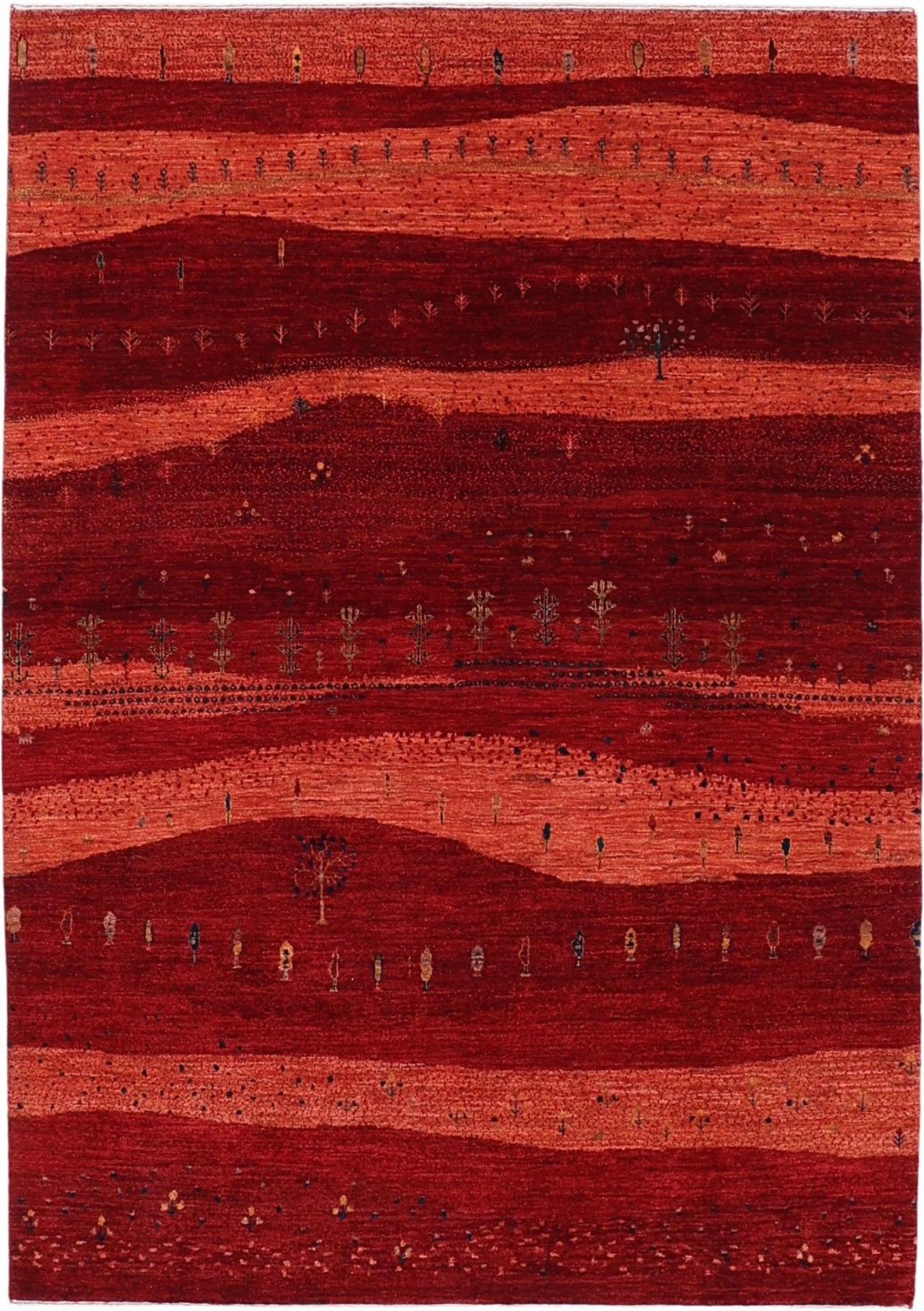 Loribaft Indian Rug 178 × 250 cm in Wool, hand-knotted