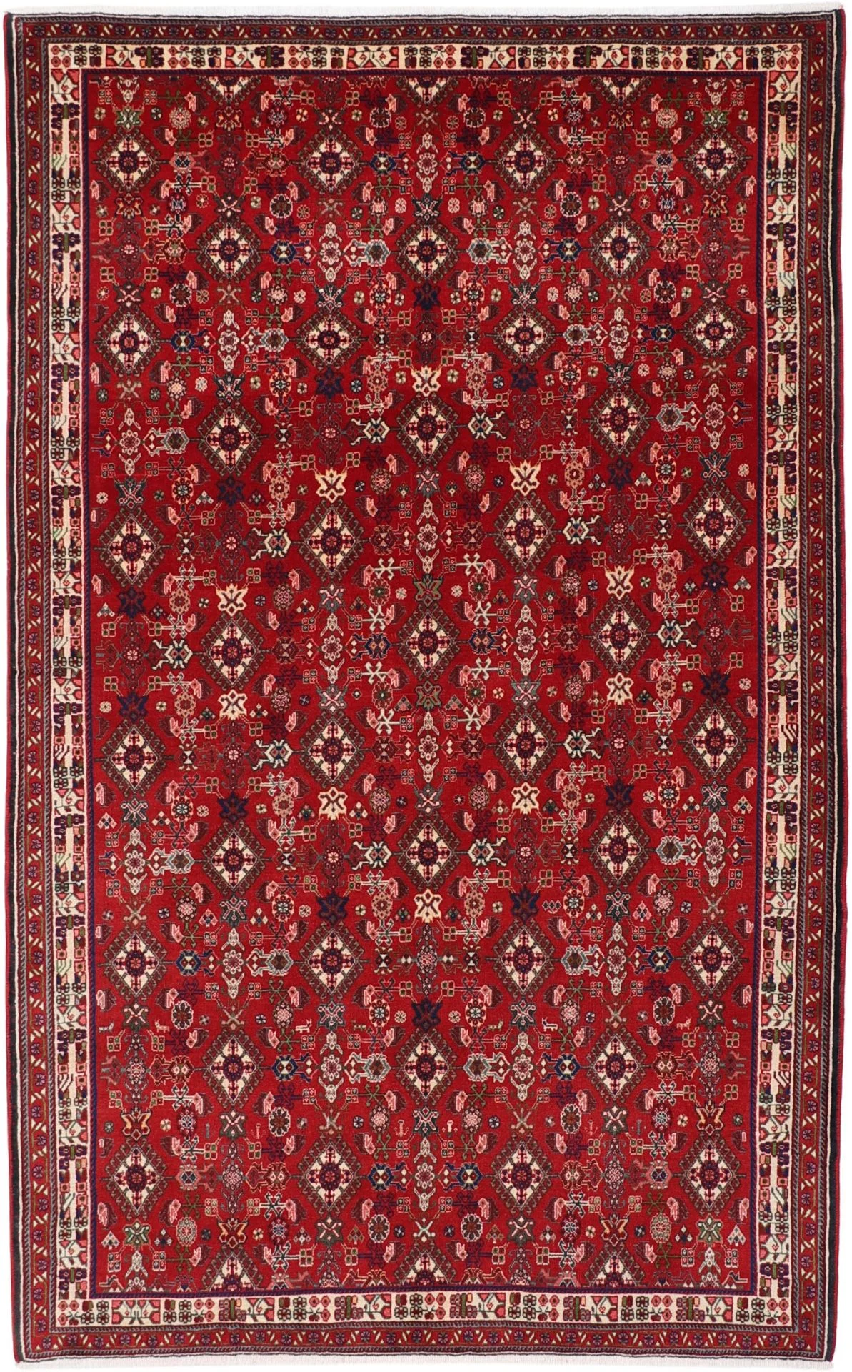 Hand-Knotted Qashqai Persian Rug, 158 × 254 cm, Wool