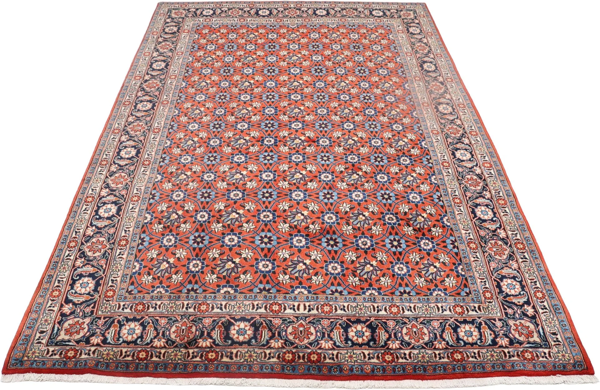 Alternative view of Wool Persian Rug 195 × 302 cm, hand-knotted
