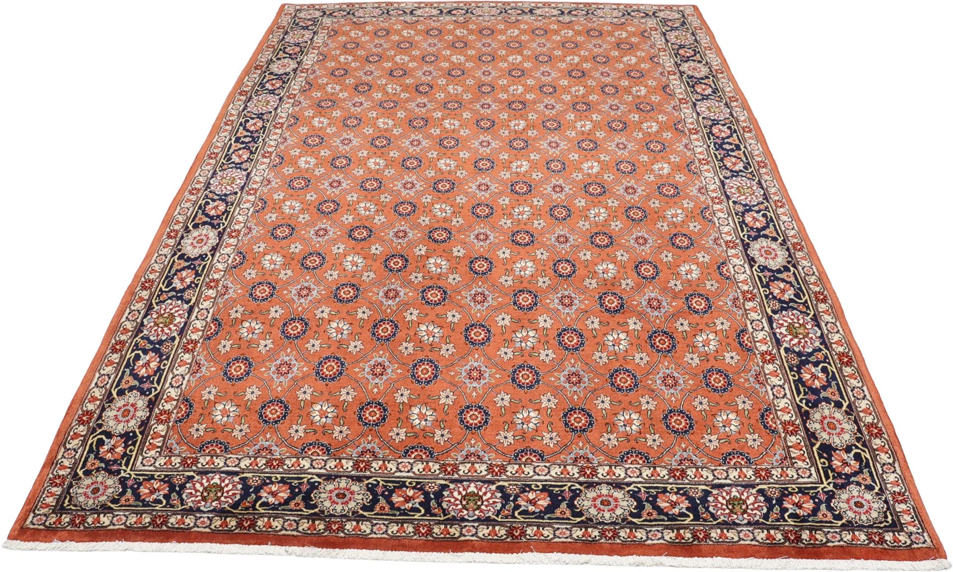 Alternative view of Wool Persian Rug 200 × 295 cm, hand-knotted