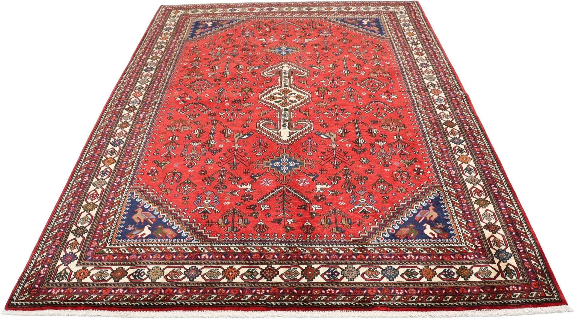 Alternative view of Persian Rug 172 × 236 cm in Wool, hand-knotted
