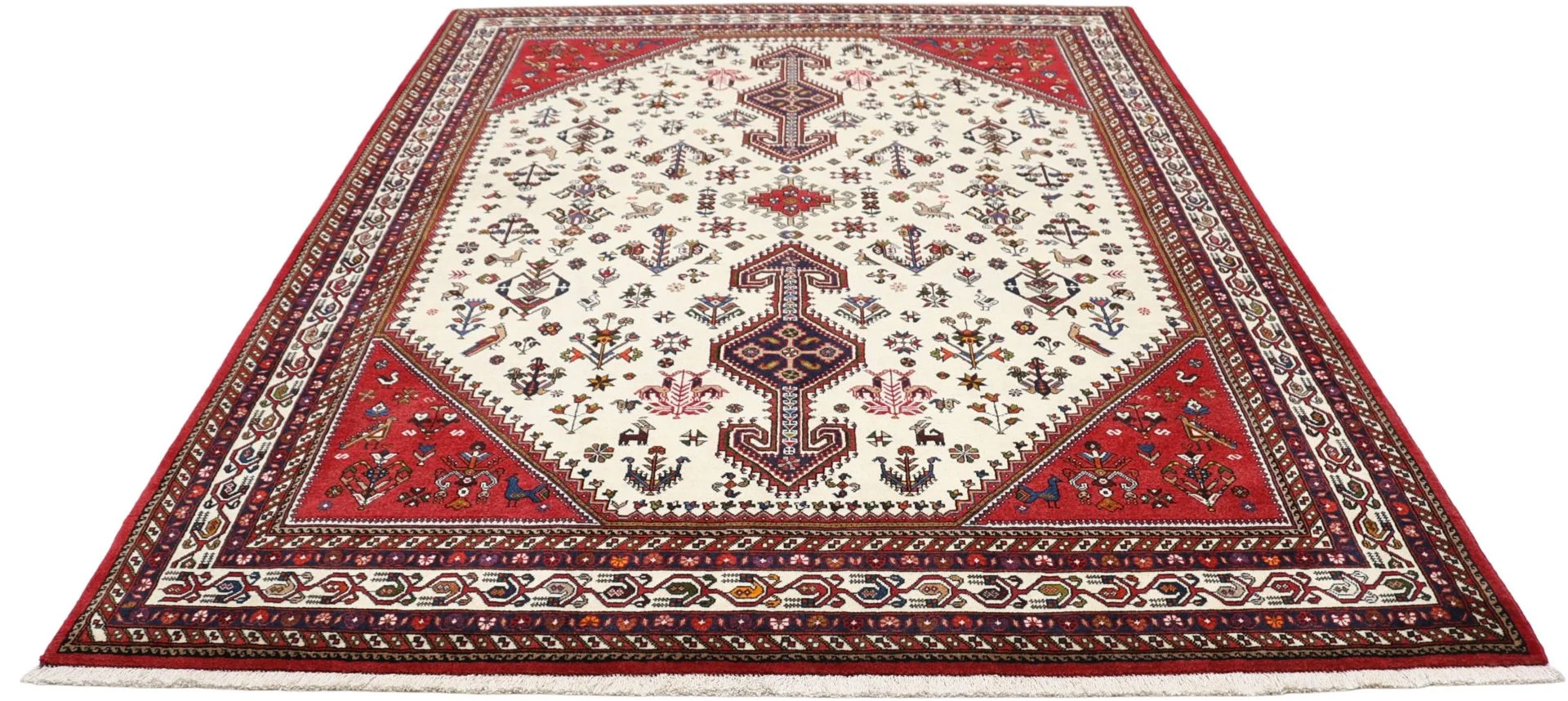 Alternative view of Persian Rug 177 × 238 cm in Wool, hand-knotted