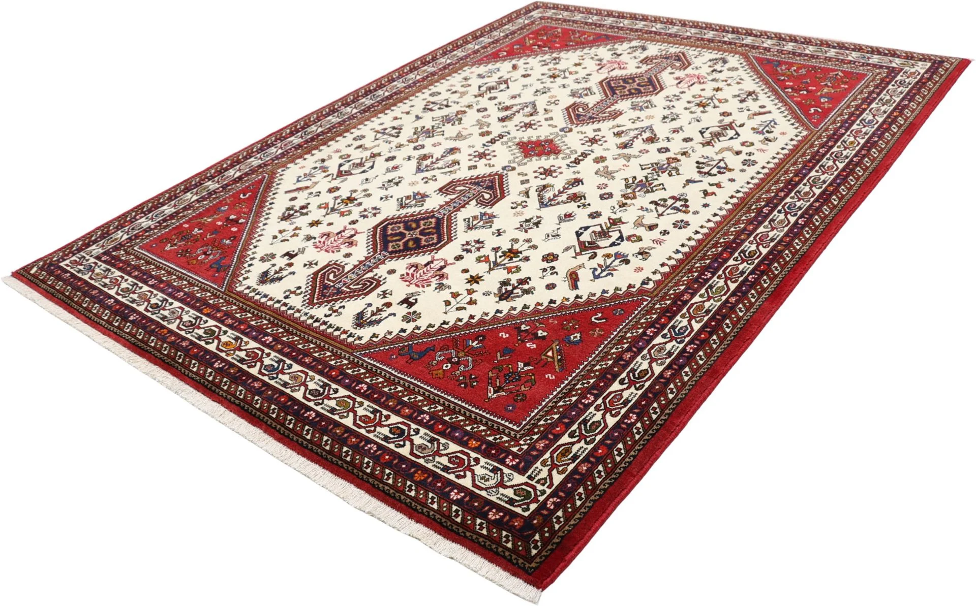 Persian Rug 177 × 238 cm in Wool, hand-knotted - Image 3