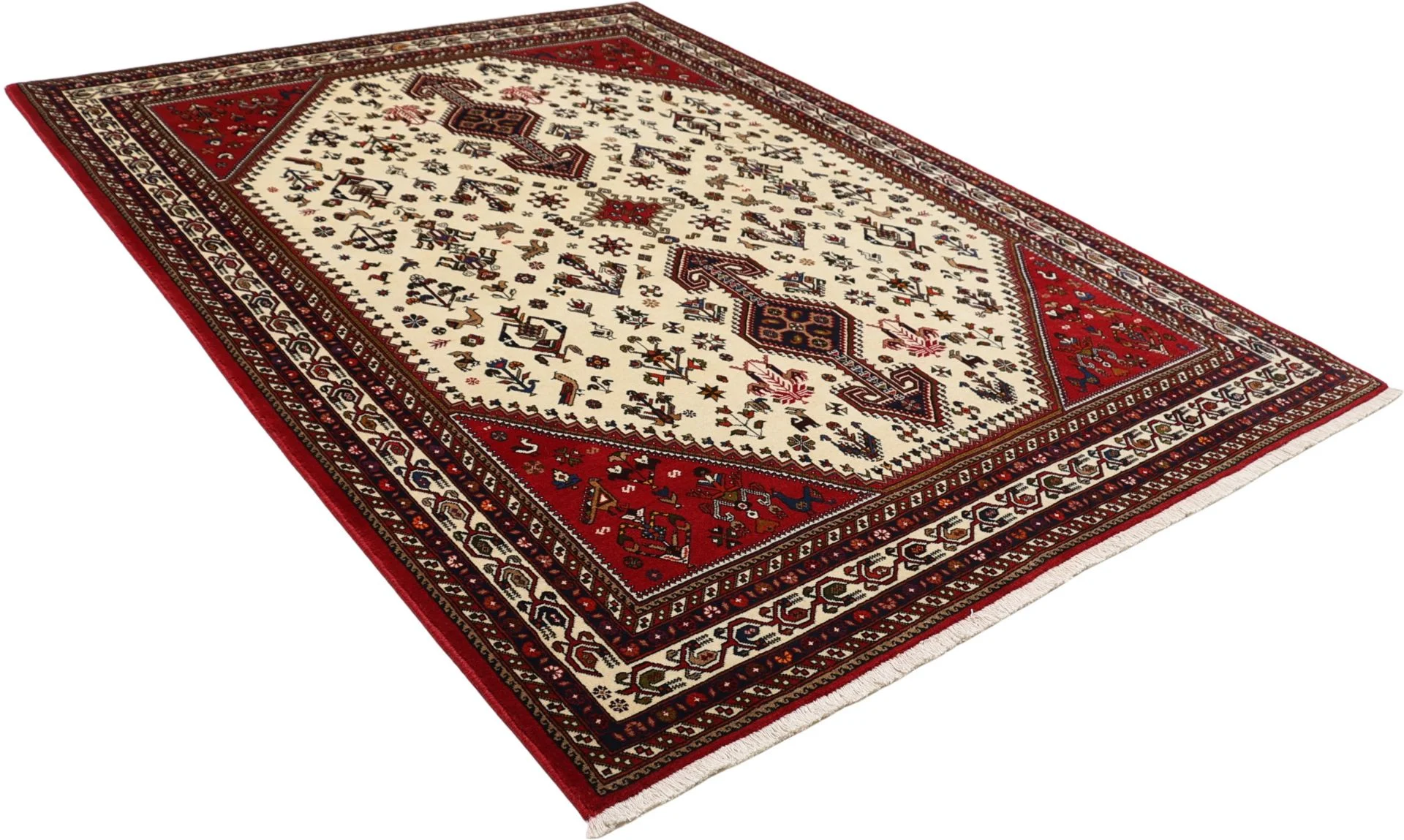 Persian Rug 177 × 238 cm in Wool, hand-knotted - Image 4