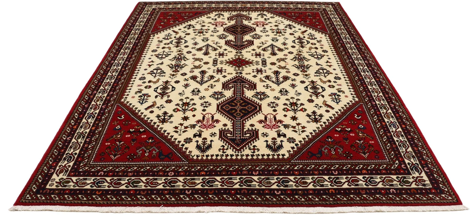 Persian Rug 177 × 238 cm in Wool, hand-knotted - Image 7