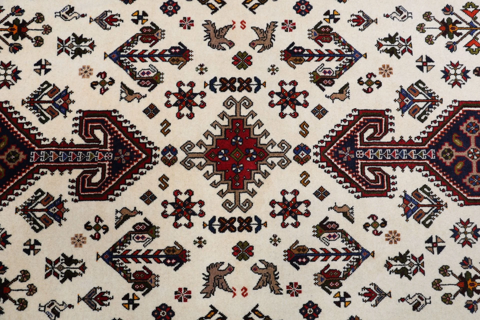 Persian Rug 177 × 238 cm in Wool, hand-knotted - Image 9