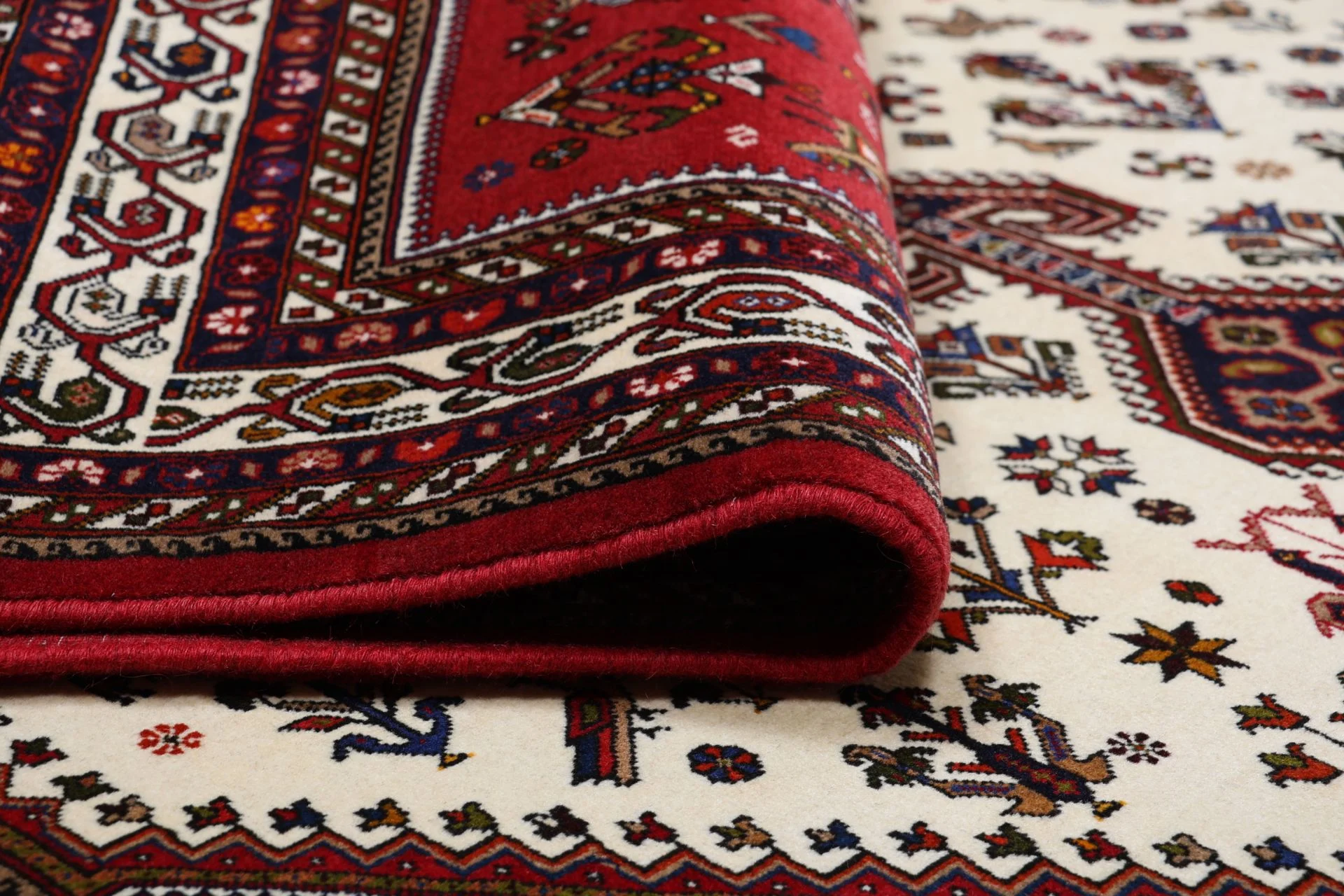 Persian Rug 177 × 238 cm in Wool, hand-knotted - Image 10
