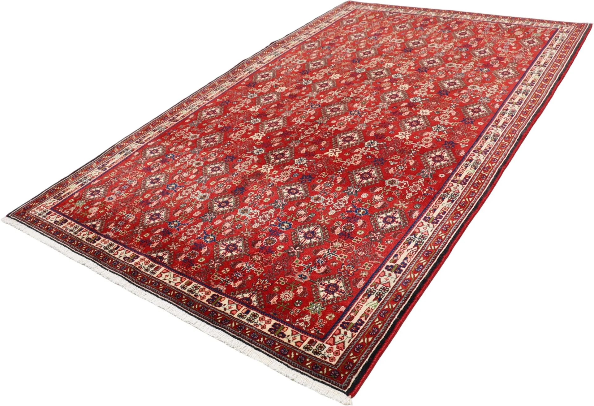 Hand-Knotted Qashqai Persian Rug, 158 × 254 cm, Wool - Image 3