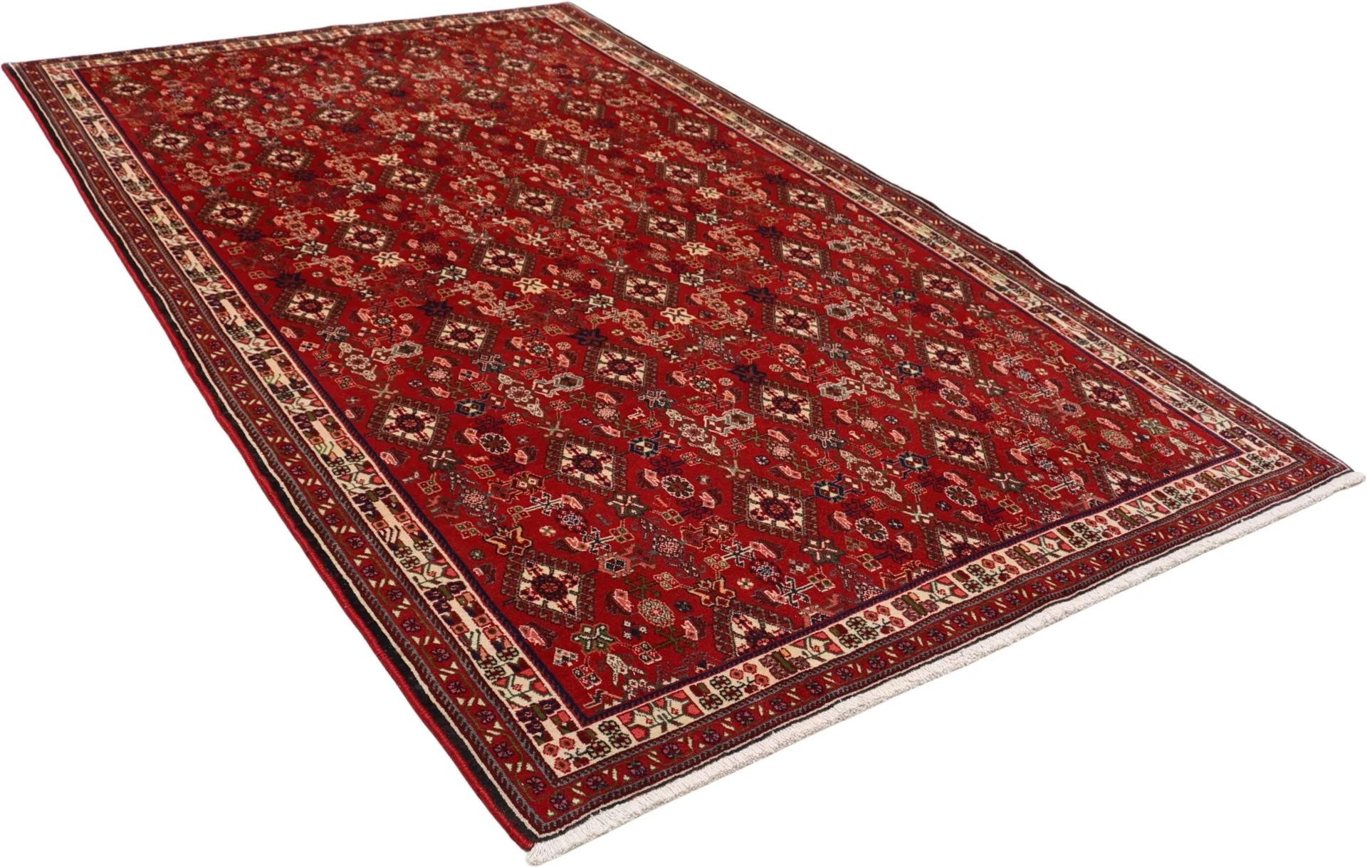 Hand-Knotted Qashqai Persian Rug, 158 × 254 cm, Wool - Image 4