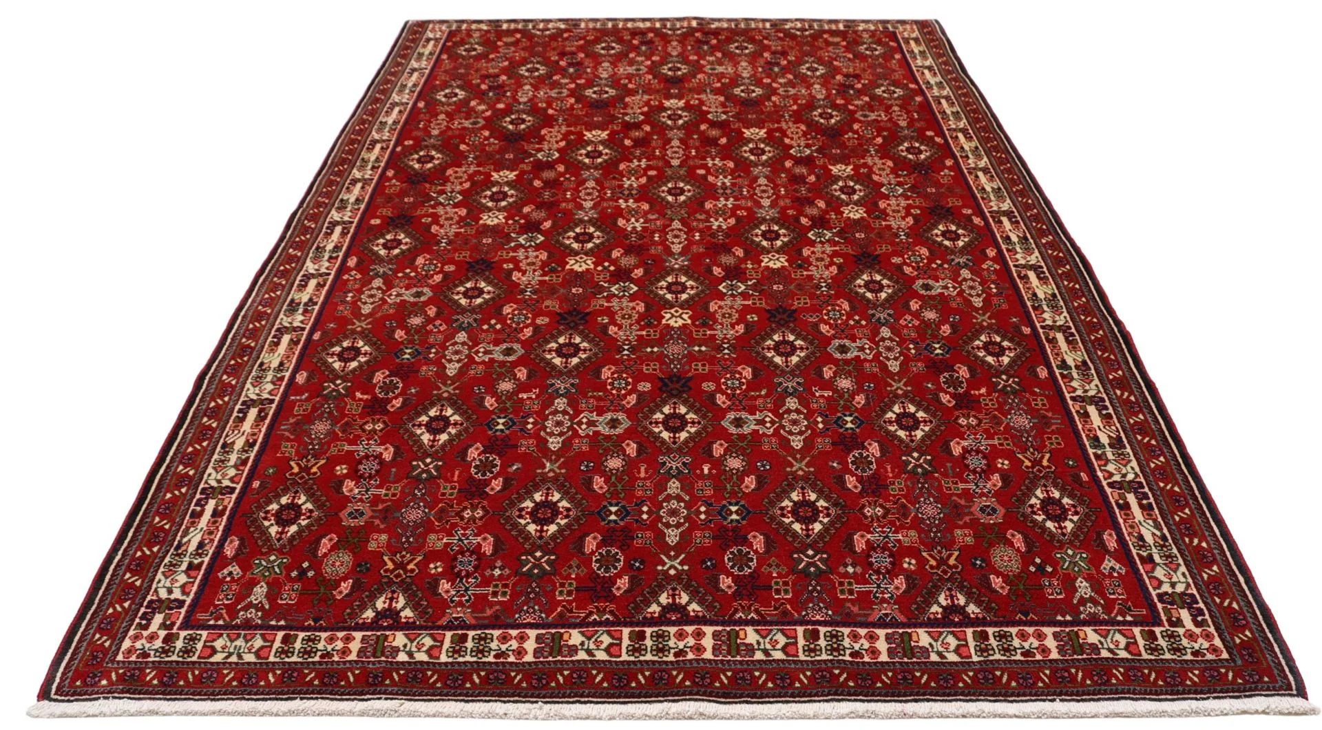 Hand-Knotted Qashqai Persian Rug, 158 × 254 cm, Wool - Image 7