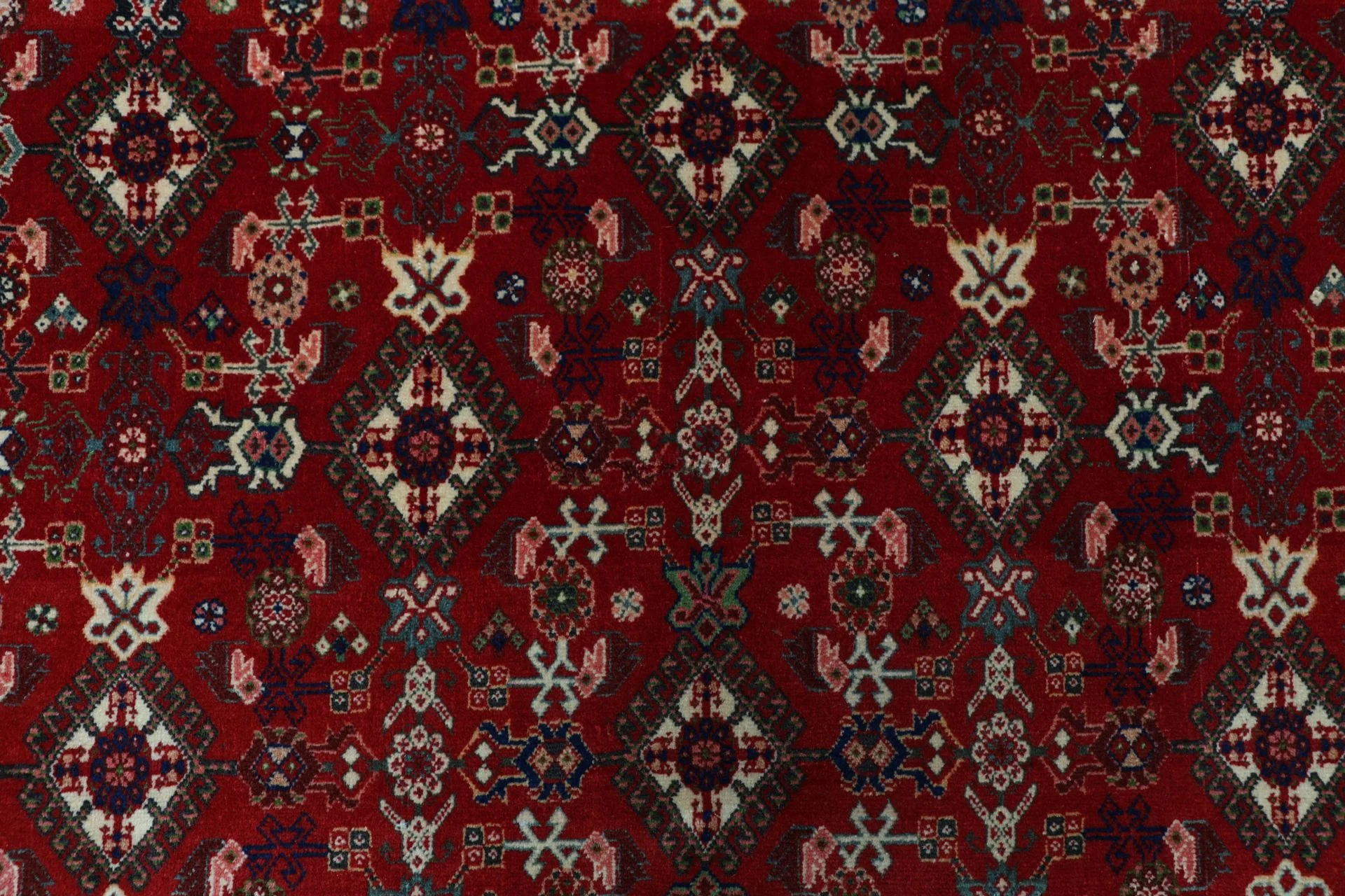Hand-Knotted Qashqai Persian Rug, 158 × 254 cm, Wool - Image 9