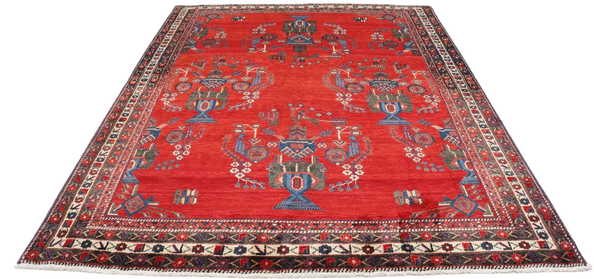 Alternative view of Persian Rug 182 × 238 cm in Wool, hand-knotted