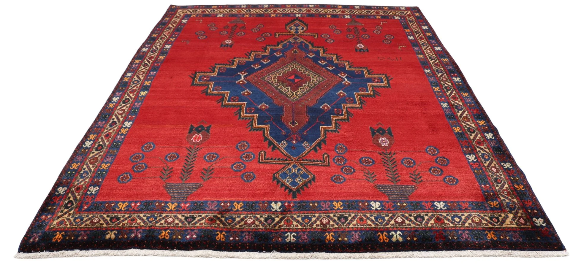 Alternative view of Hand-Knotted Persian Rug, 180 × 235 cm, Wool