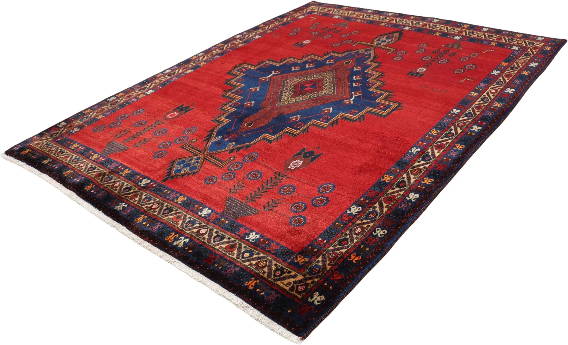 Hand-Knotted Persian Rug, 180 × 235 cm, Wool - Image 3