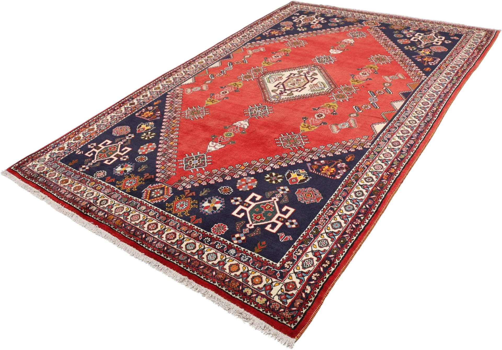Shiraz Persian Rug 167 × 266 cm in Wool, hand-knotted - Image 3