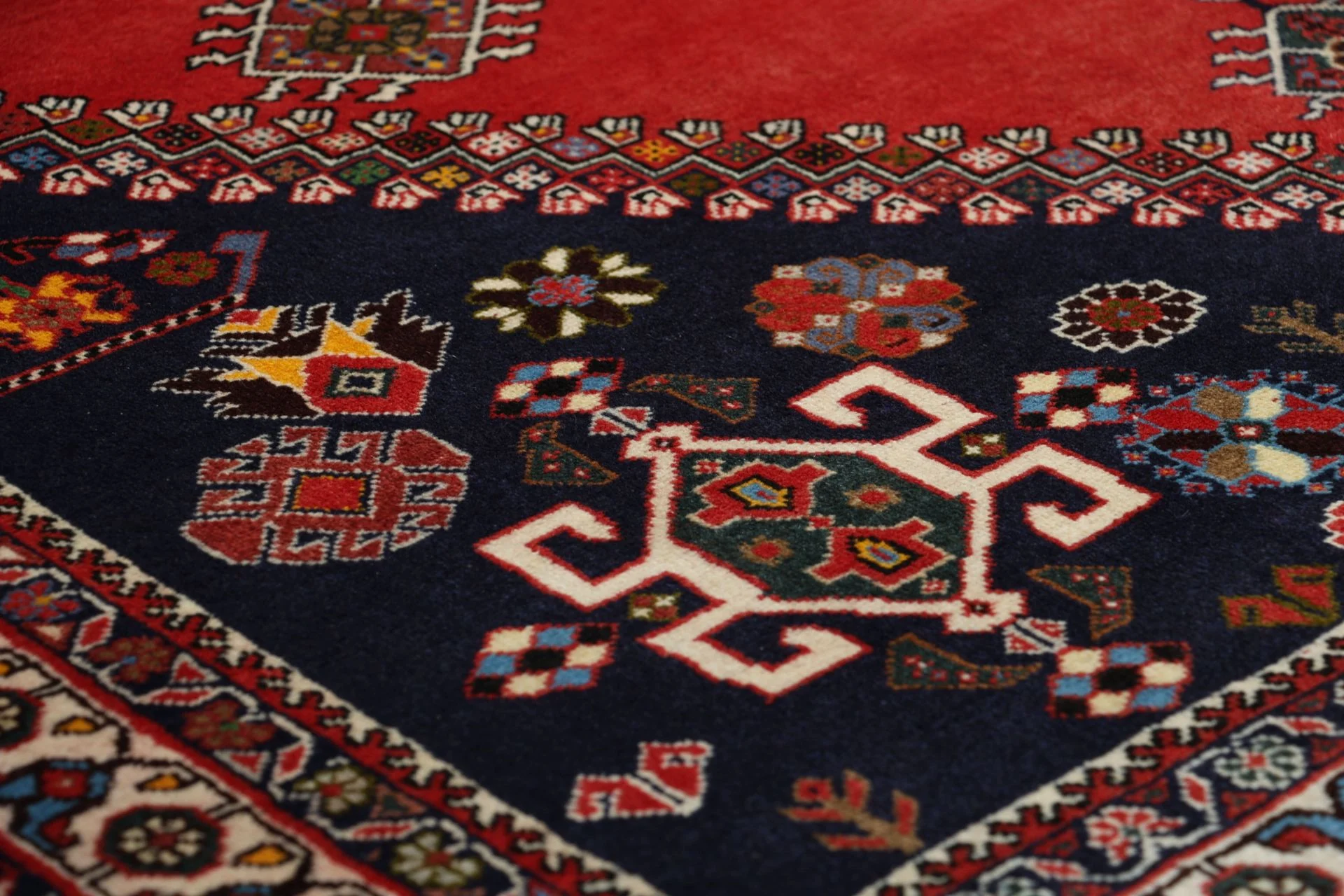 Shiraz Persian Rug 167 × 266 cm in Wool, hand-knotted - Image 5
