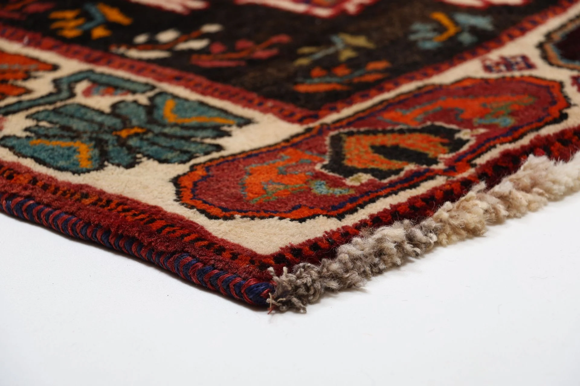 Wool Shiraz Persian Rug 160 × 260 cm, hand-knotted - Image 6
