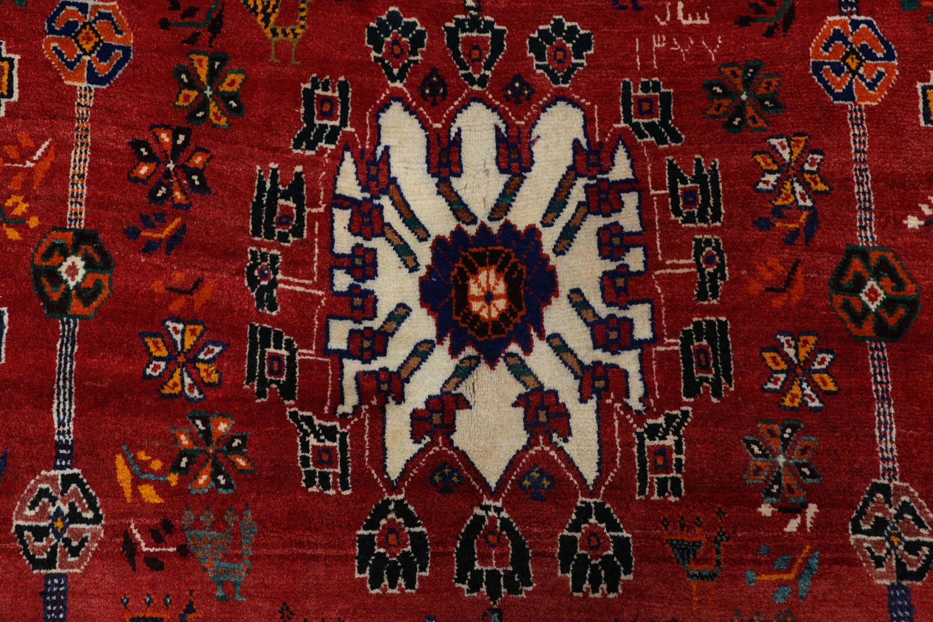 Wool Shiraz Persian Rug 160 × 260 cm, hand-knotted - Image 9