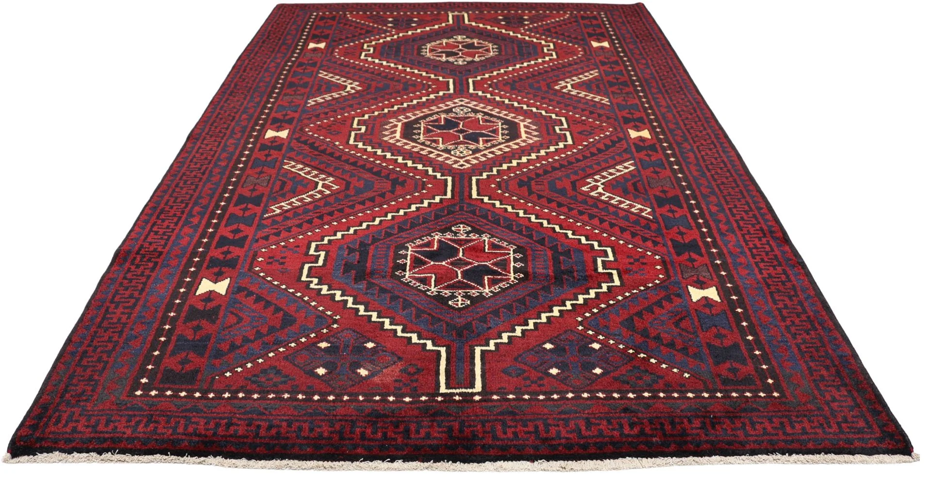 Alternative view of Wool Shiraz Persian Rug 170 × 257 cm, hand-knotted
