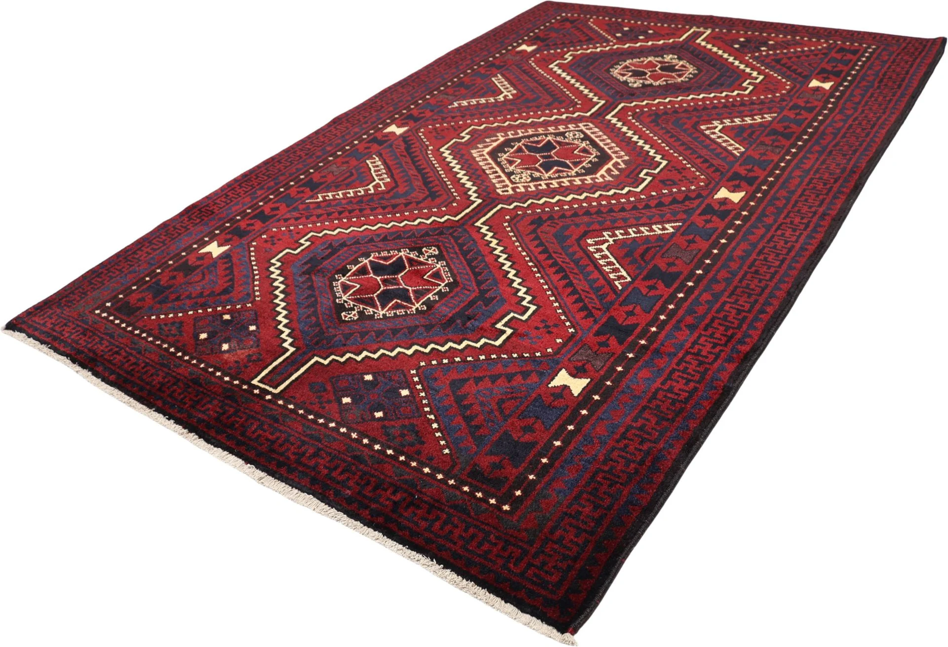 Wool Shiraz Persian Rug 170 × 257 cm, hand-knotted - Image 3