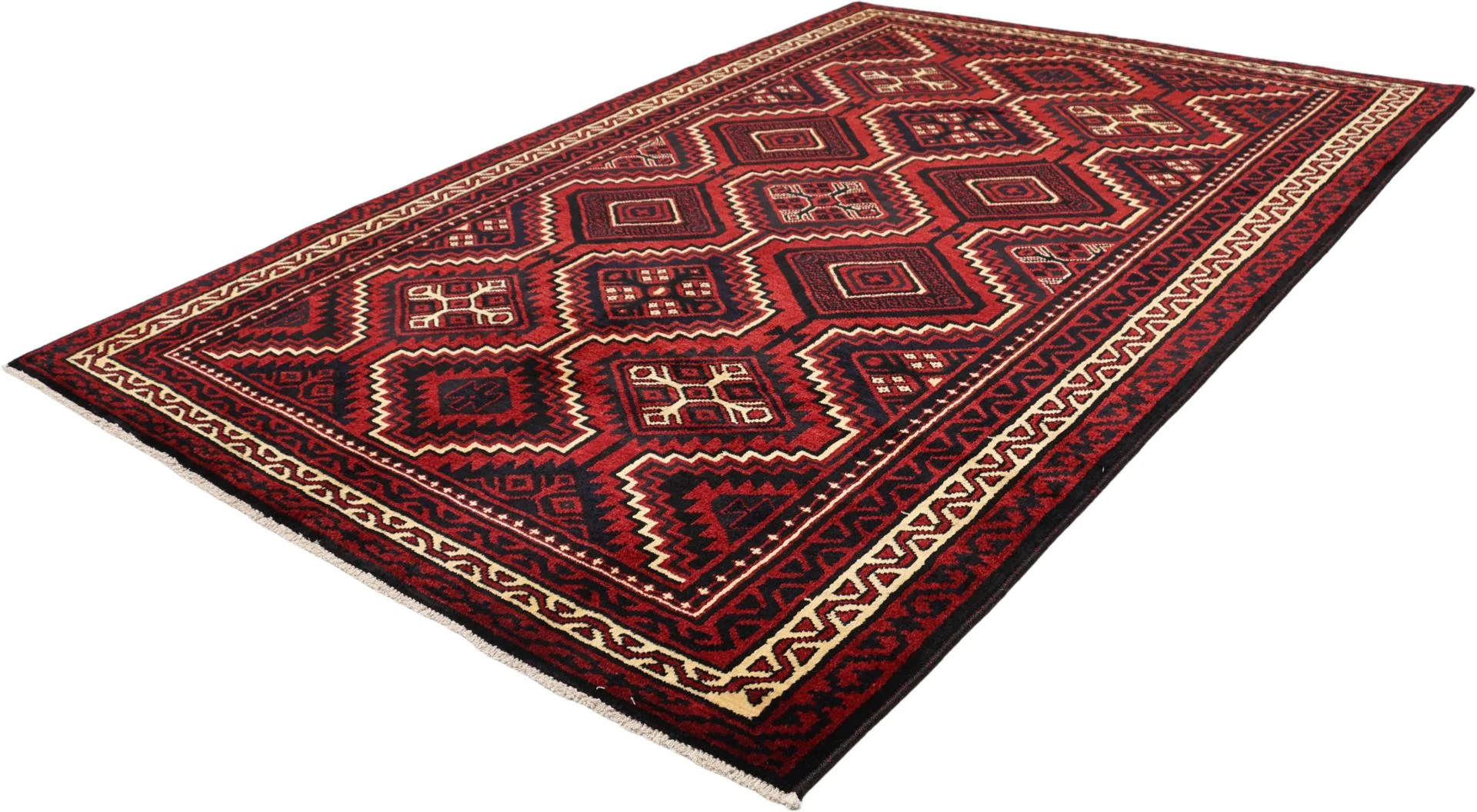 Shiraz Persian Rug 180 × 260 cm in Wool, hand-knotted - Image 3