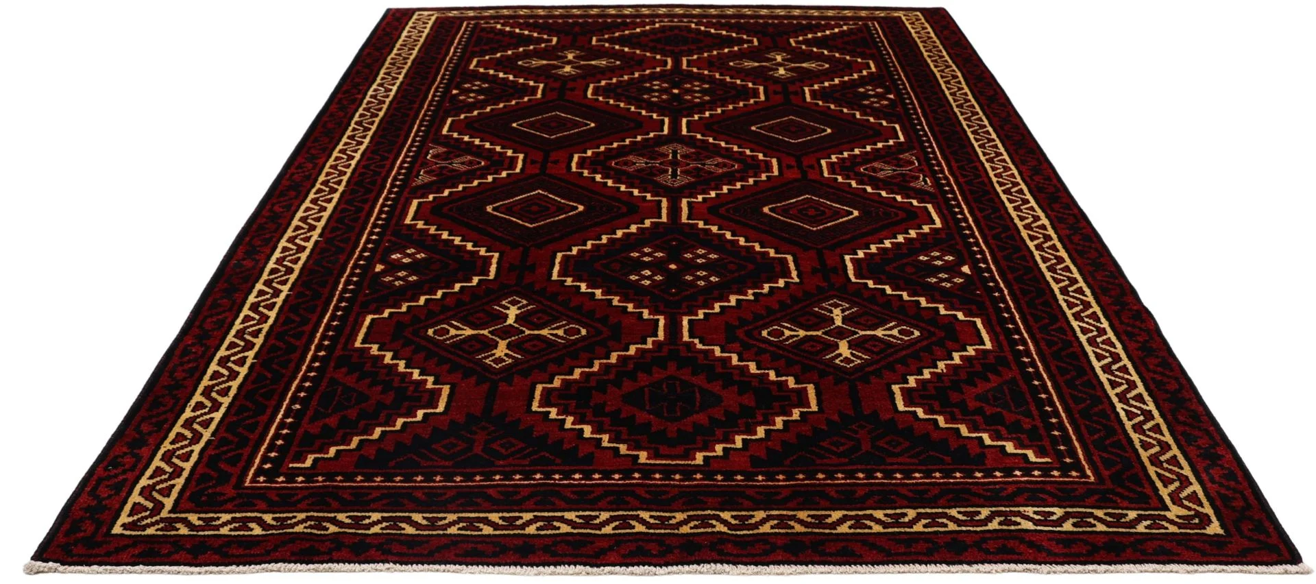 Shiraz Persian Rug 180 × 260 cm in Wool, hand-knotted - Image 7