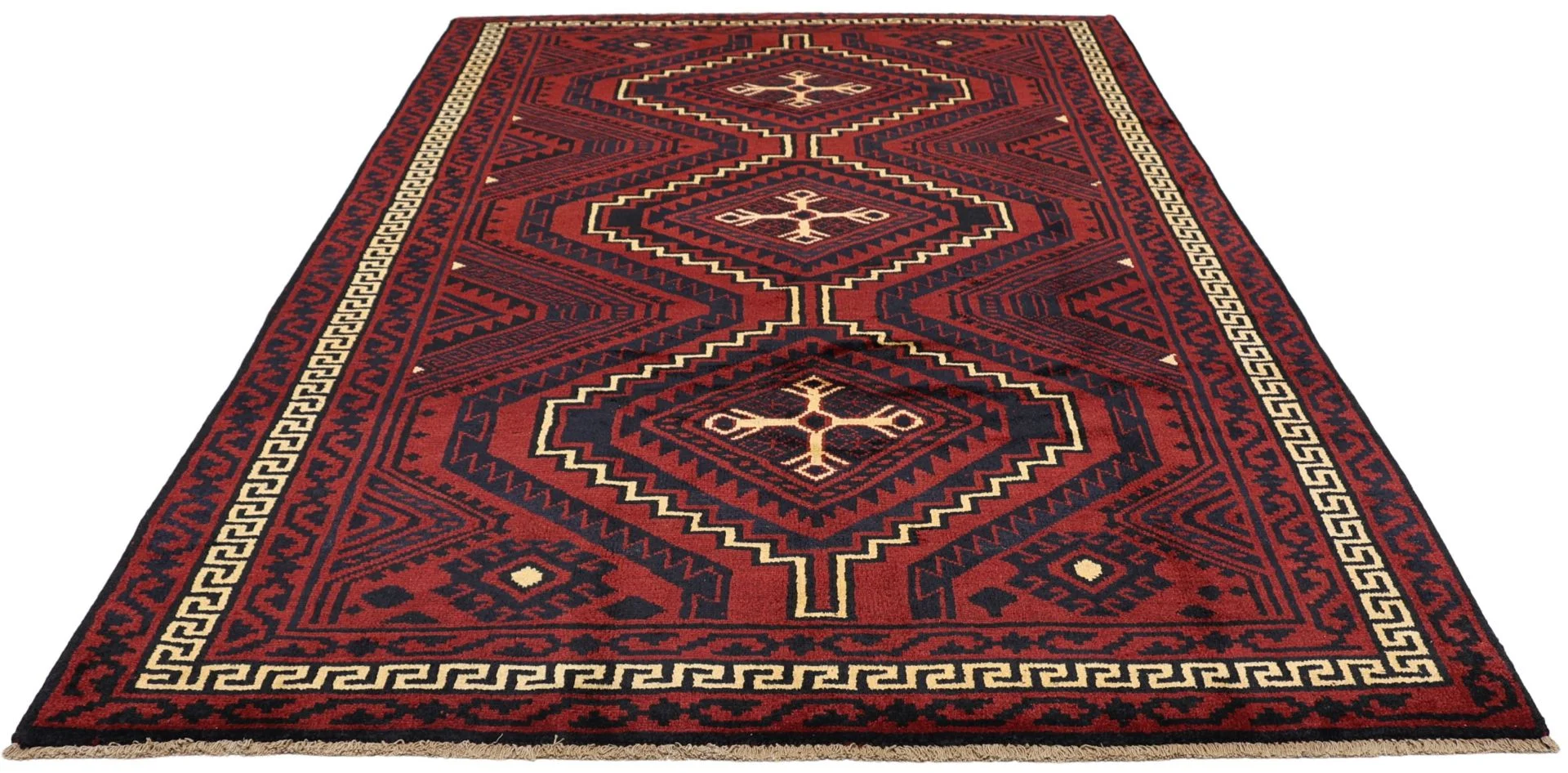 Alternative view of Wool Shiraz Persian Rug 177 × 265 cm, hand-knotted