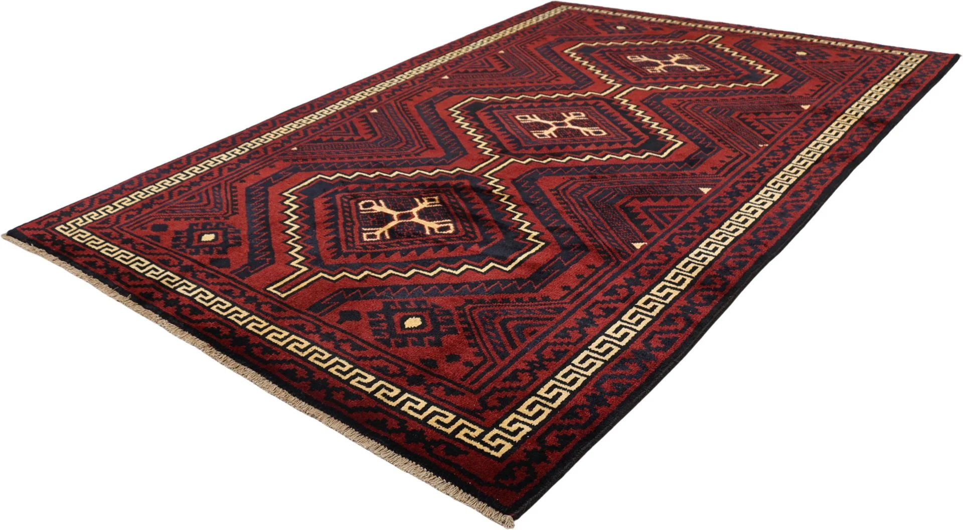 Wool Shiraz Persian Rug 177 × 265 cm, hand-knotted - Image 3
