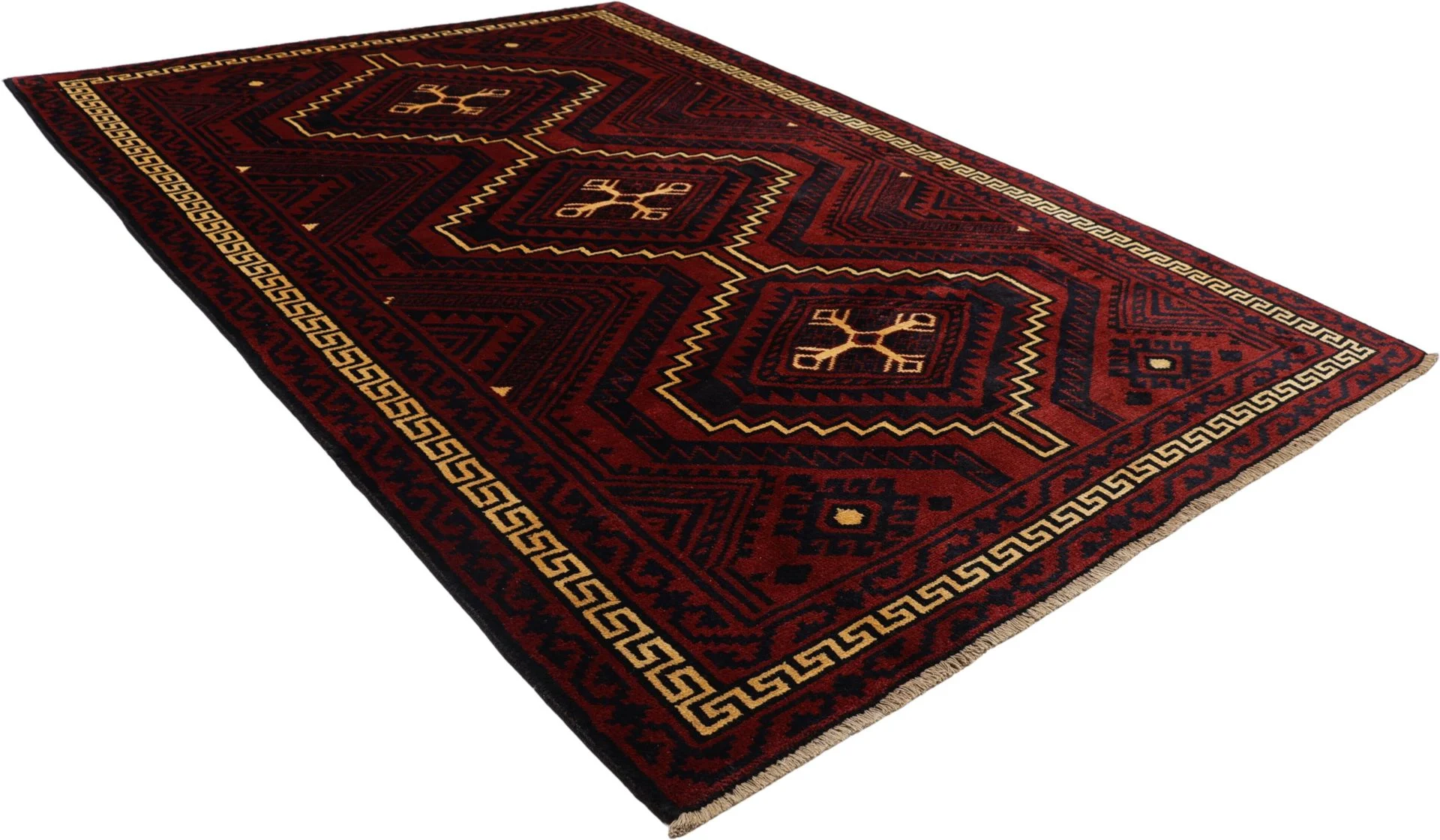 Wool Shiraz Persian Rug 177 × 265 cm, hand-knotted - Image 4