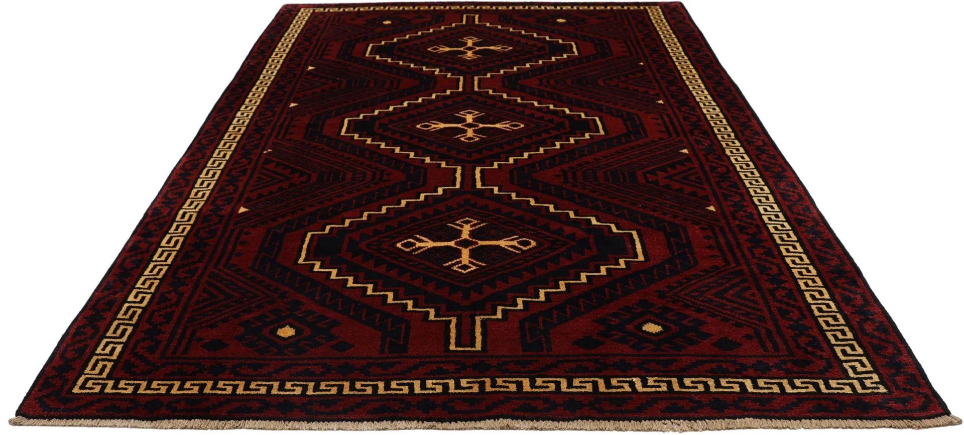 Wool Shiraz Persian Rug 177 × 265 cm, hand-knotted - Image 7