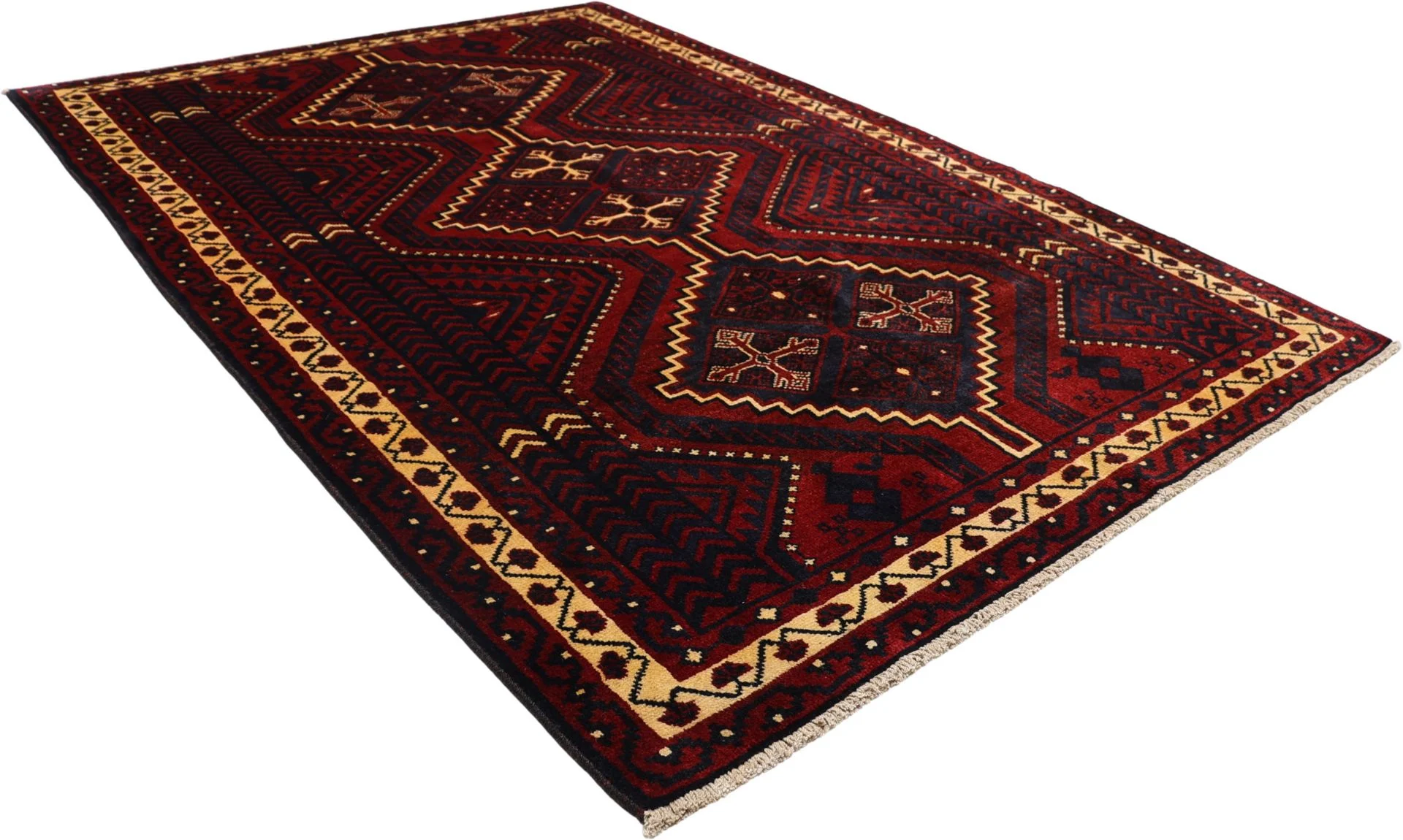 Wool Shiraz Persian Rug 180 × 260 cm, hand-knotted - Image 4