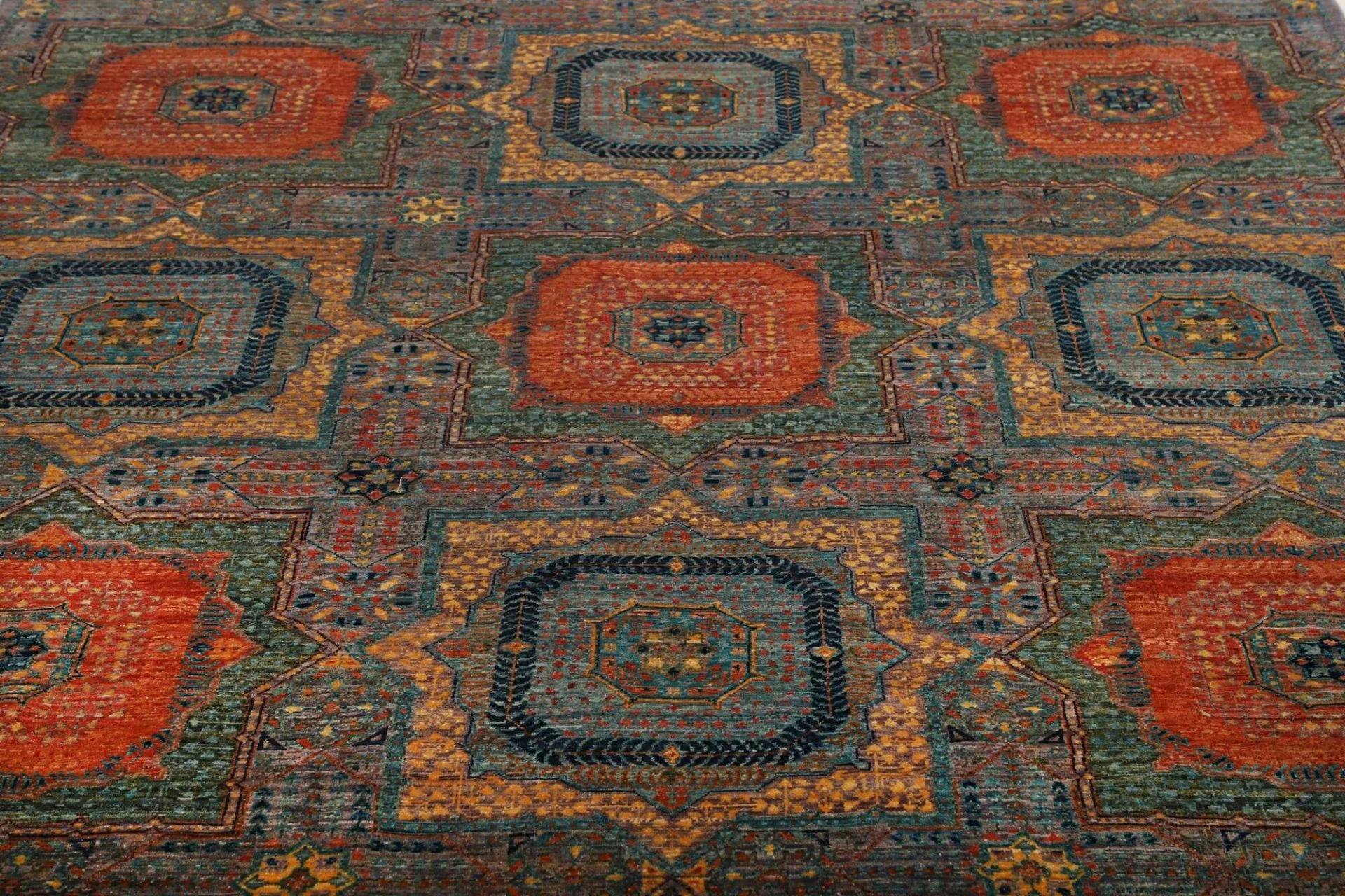 Mamluk Pakistani Rug 203 × 301 cm in Wool, hand-knotted - Image 8
