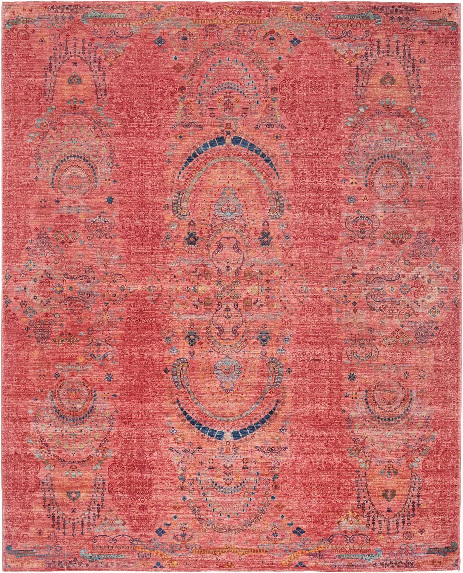 Samarkand Pakistani Rug 251 × 308 cm in Wool, hand-knotted