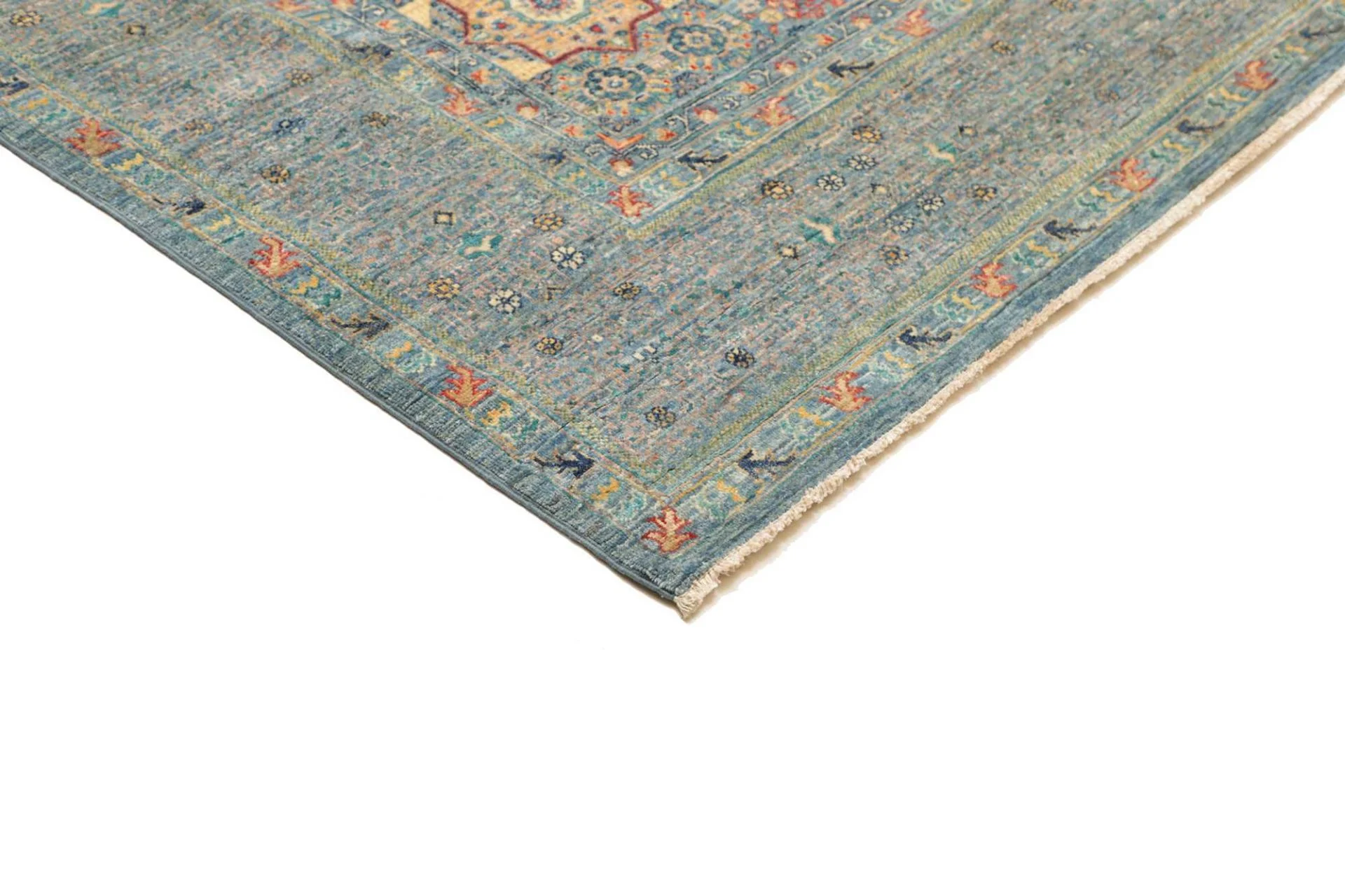 Mamluk Pakistani Rug 209 × 289 cm in Wool, hand-knotted - Image 5