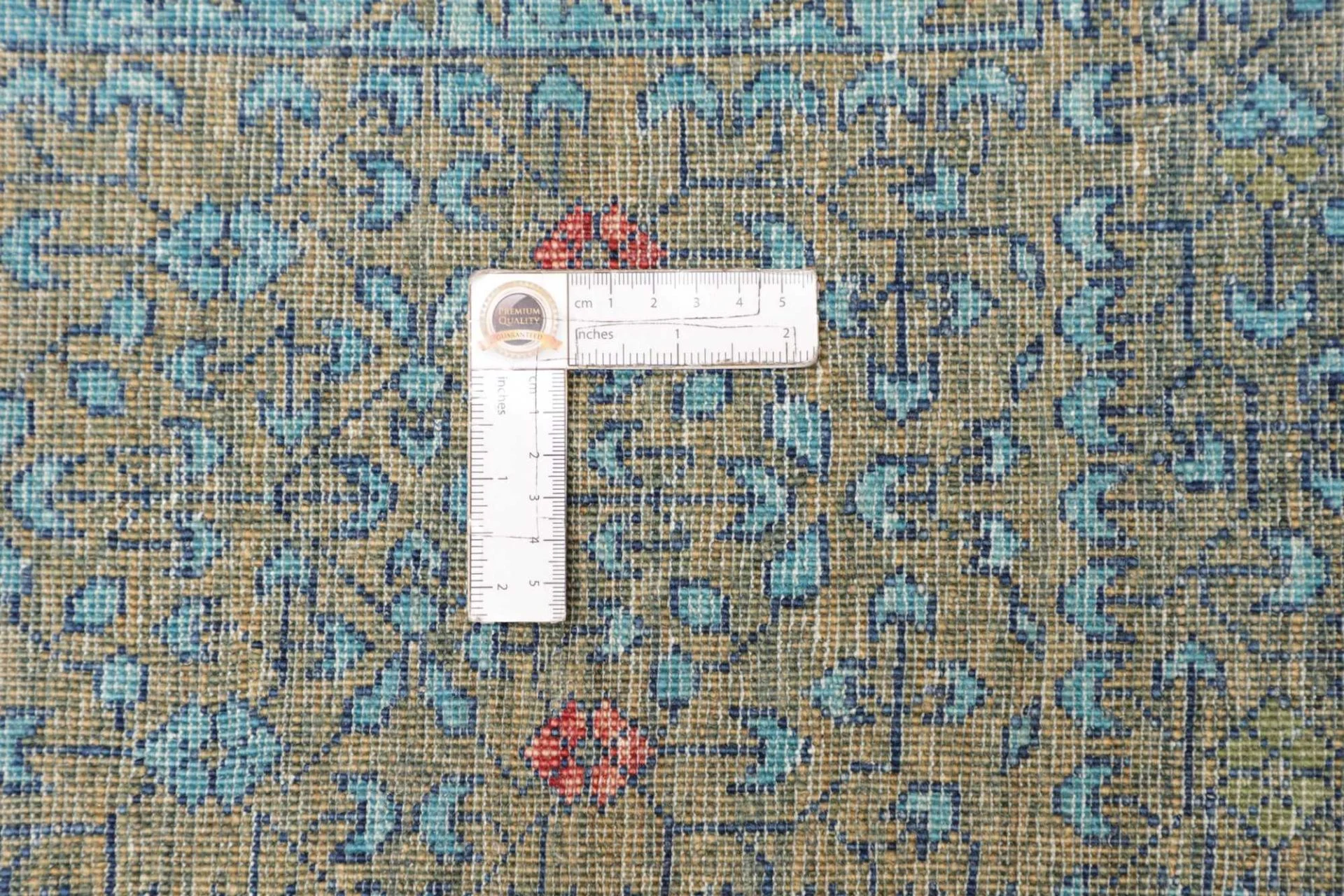 Hand-Knotted Mamluk Pakistani Rug, 202 × 303 cm, Wool - Image 11
