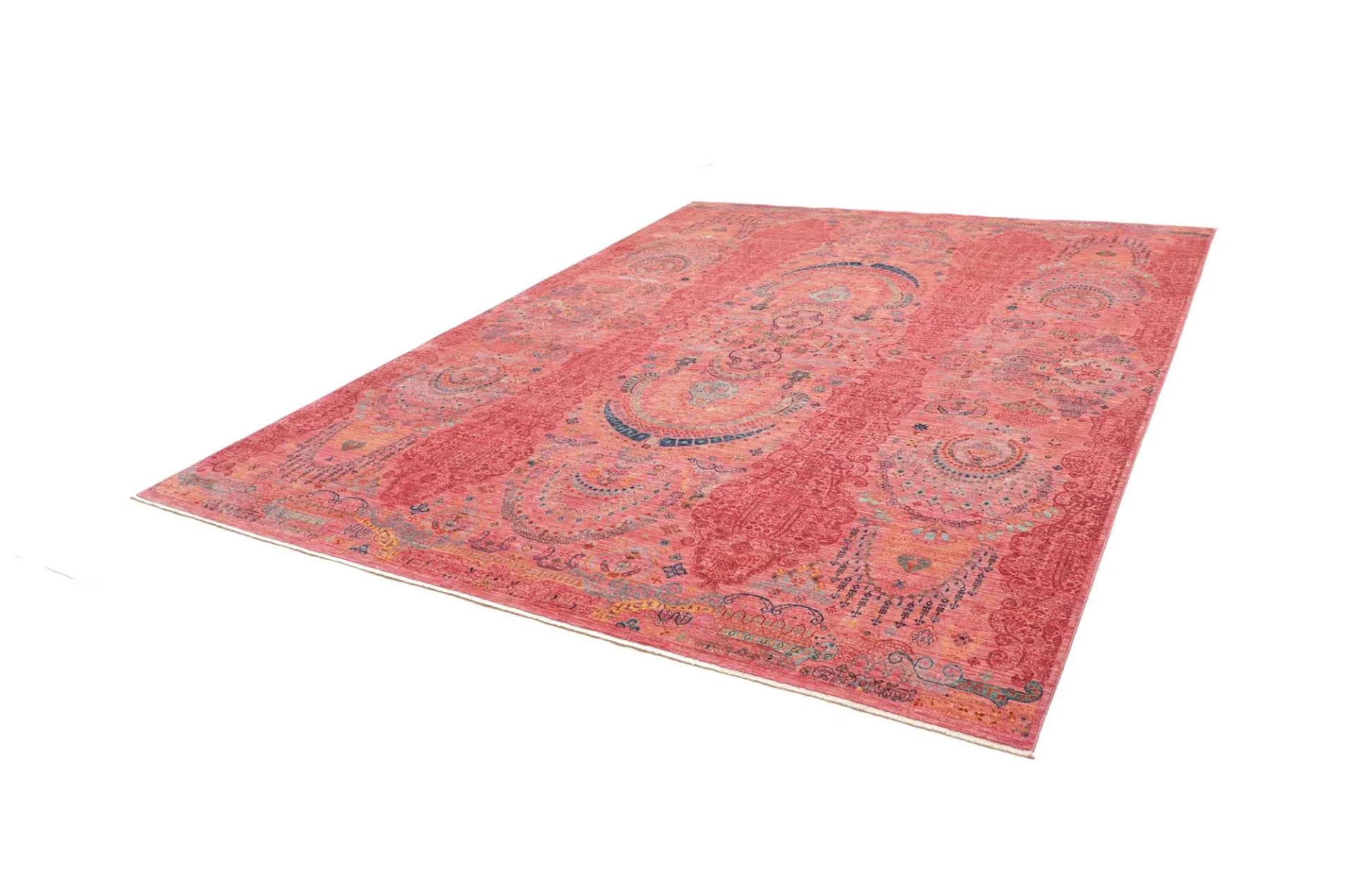 Alternative view of Wool Samarkand Pakistani Rug 255 × 312 cm, hand-knotted