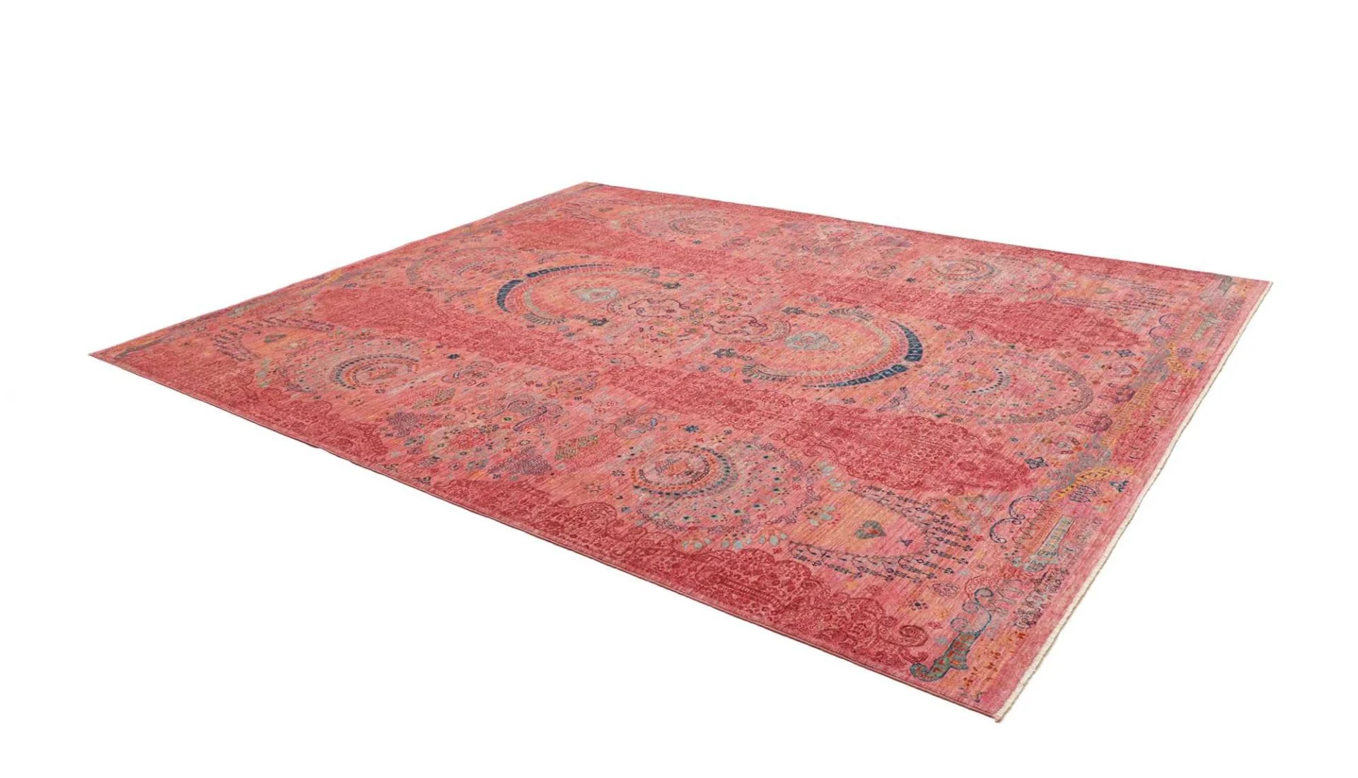 Wool Samarkand Pakistani Rug 255 × 312 cm, hand-knotted - Image 3