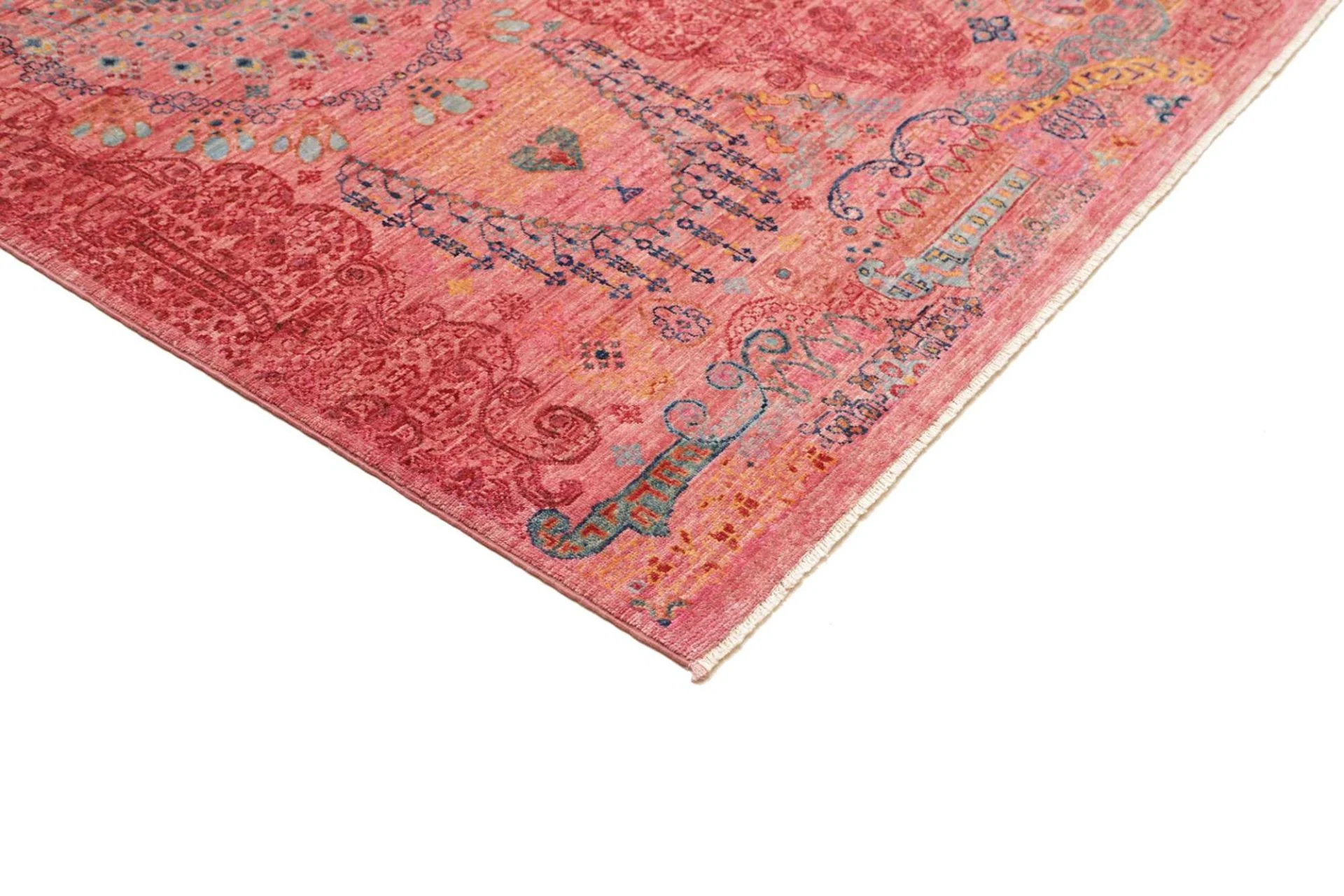 Wool Samarkand Pakistani Rug 255 × 312 cm, hand-knotted - Image 5