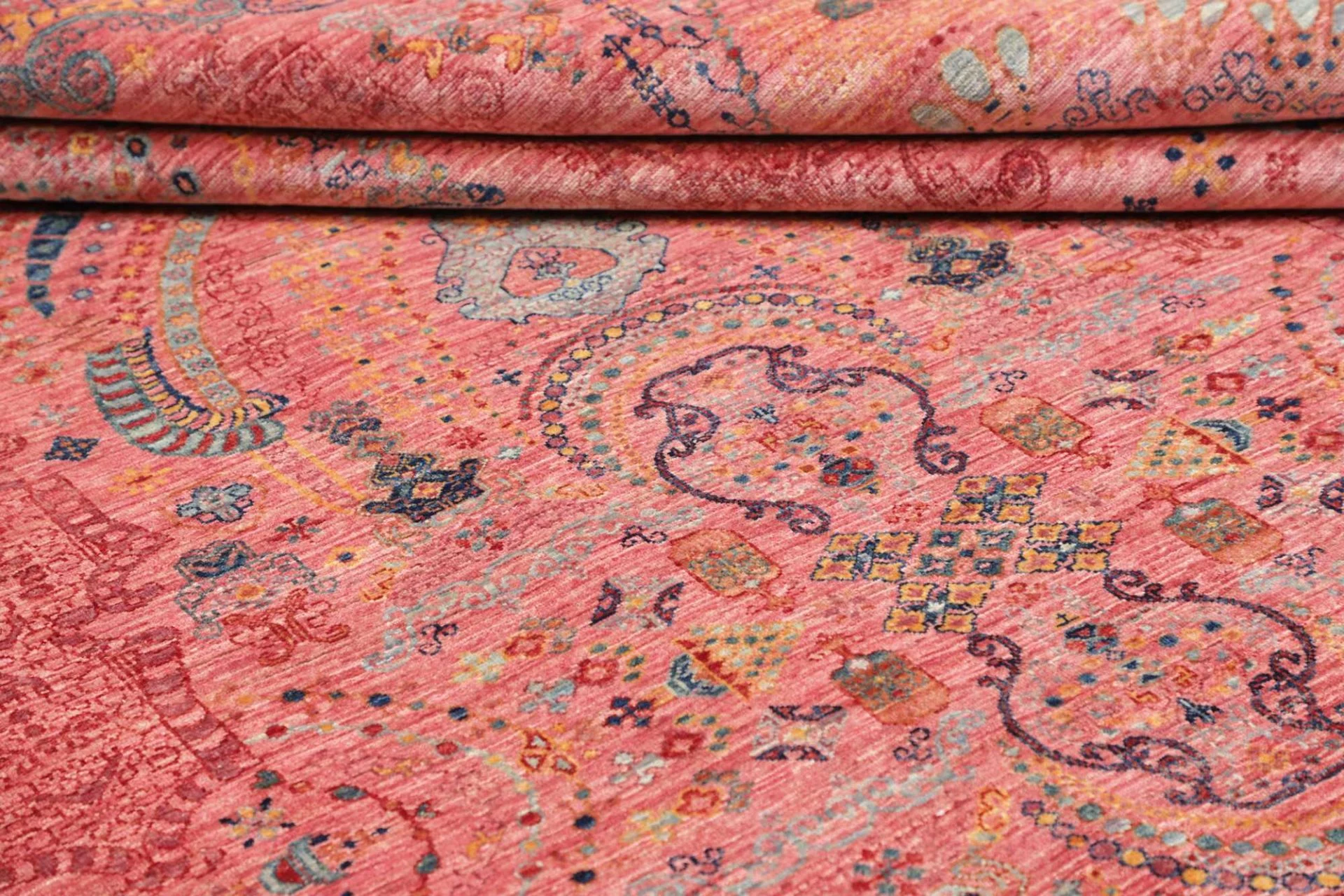 Wool Samarkand Pakistani Rug 255 × 312 cm, hand-knotted - Image 10