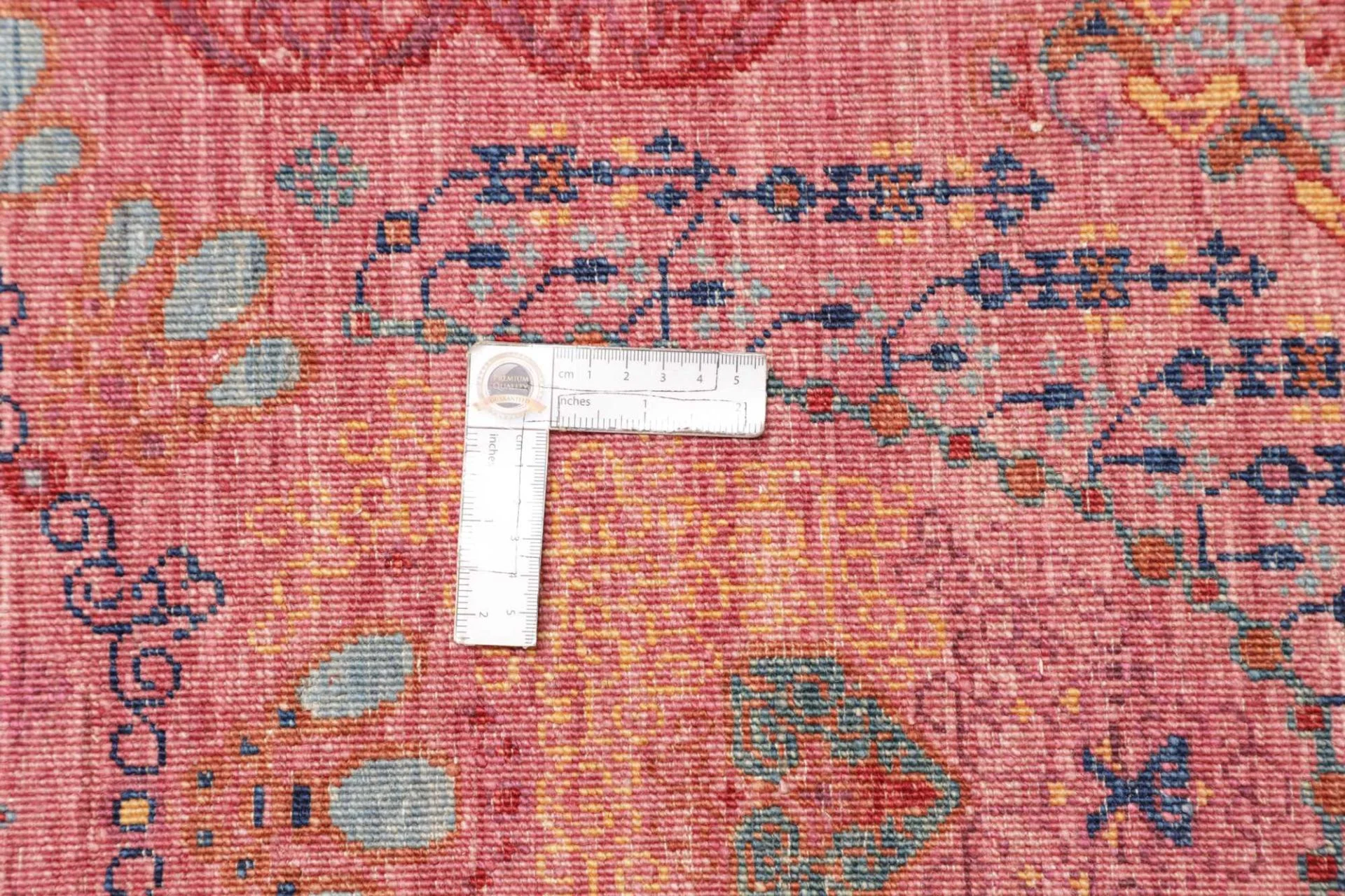 Wool Samarkand Pakistani Rug 255 × 312 cm, hand-knotted - Image 11