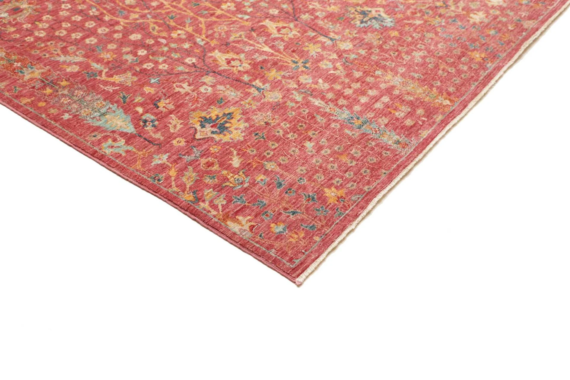 Hand-Knotted Samarkand Pakistani Rug, 249 × 314 cm, Wool - Image 5