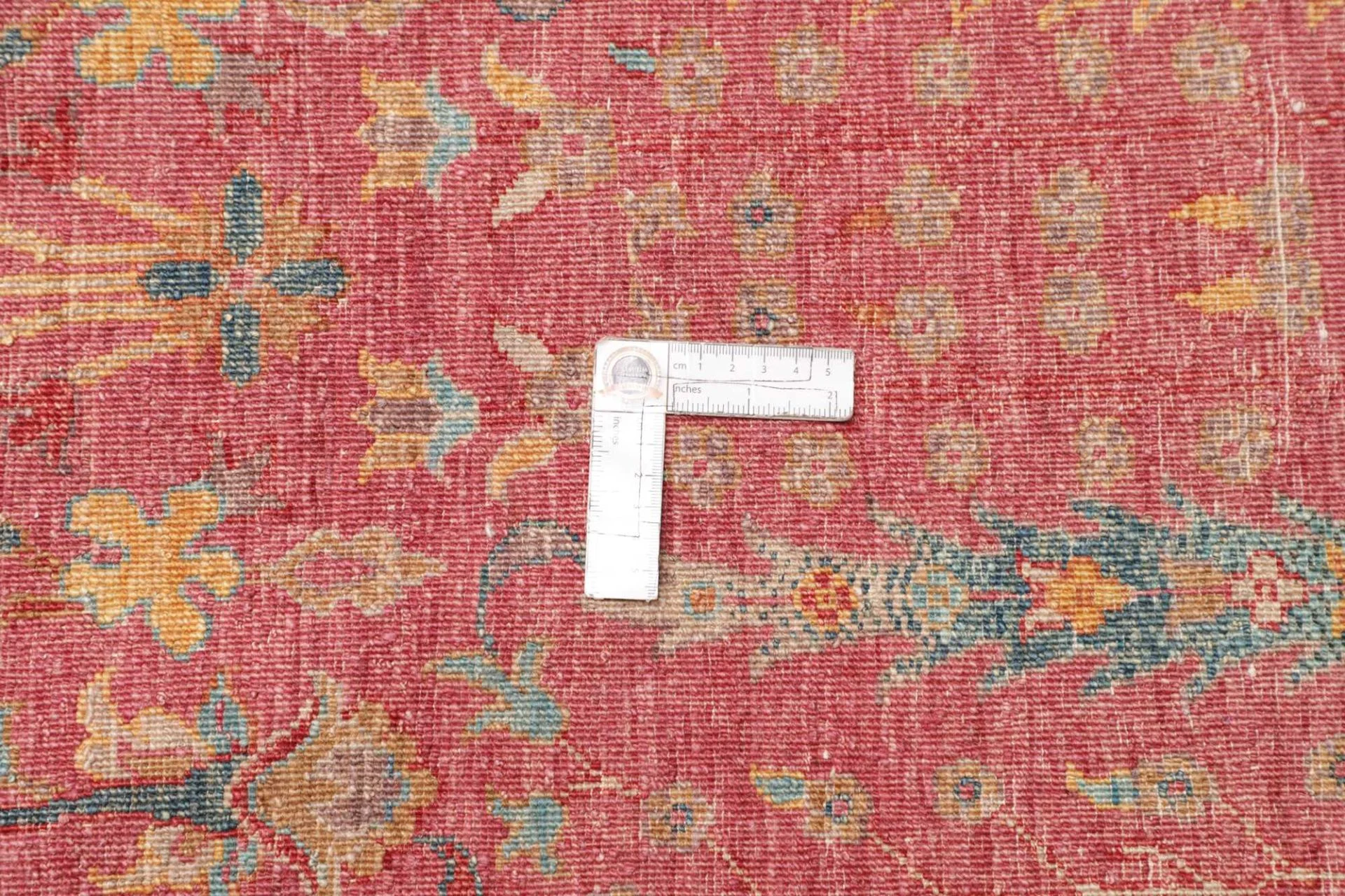 Hand-Knotted Samarkand Pakistani Rug, 249 × 314 cm, Wool - Image 11