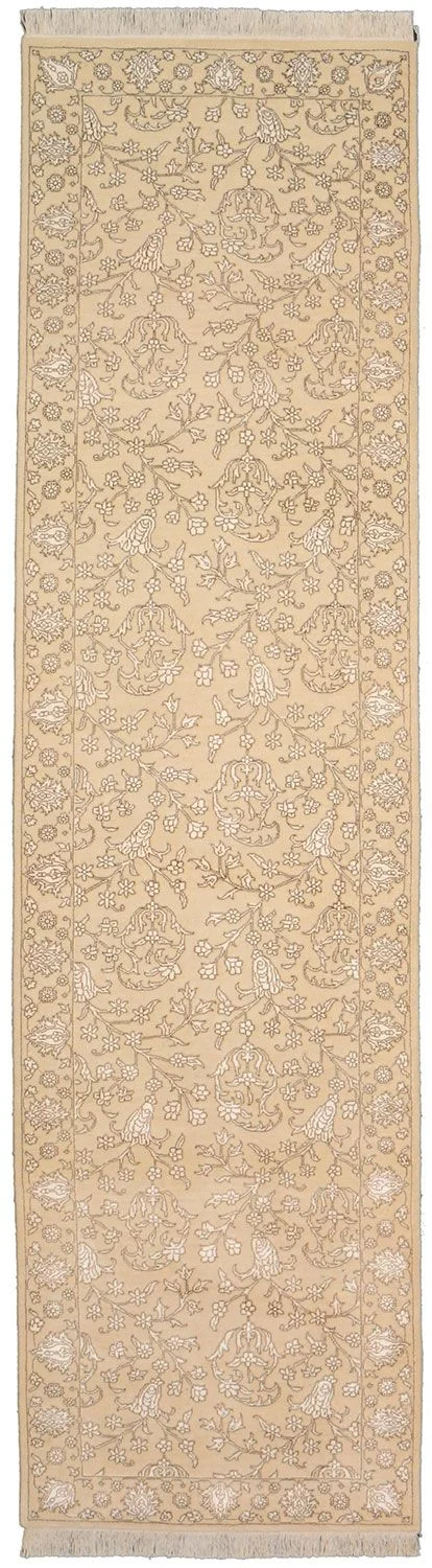Tabriz Indian Rug 80 × 299 cm in Wool, hand-knotted