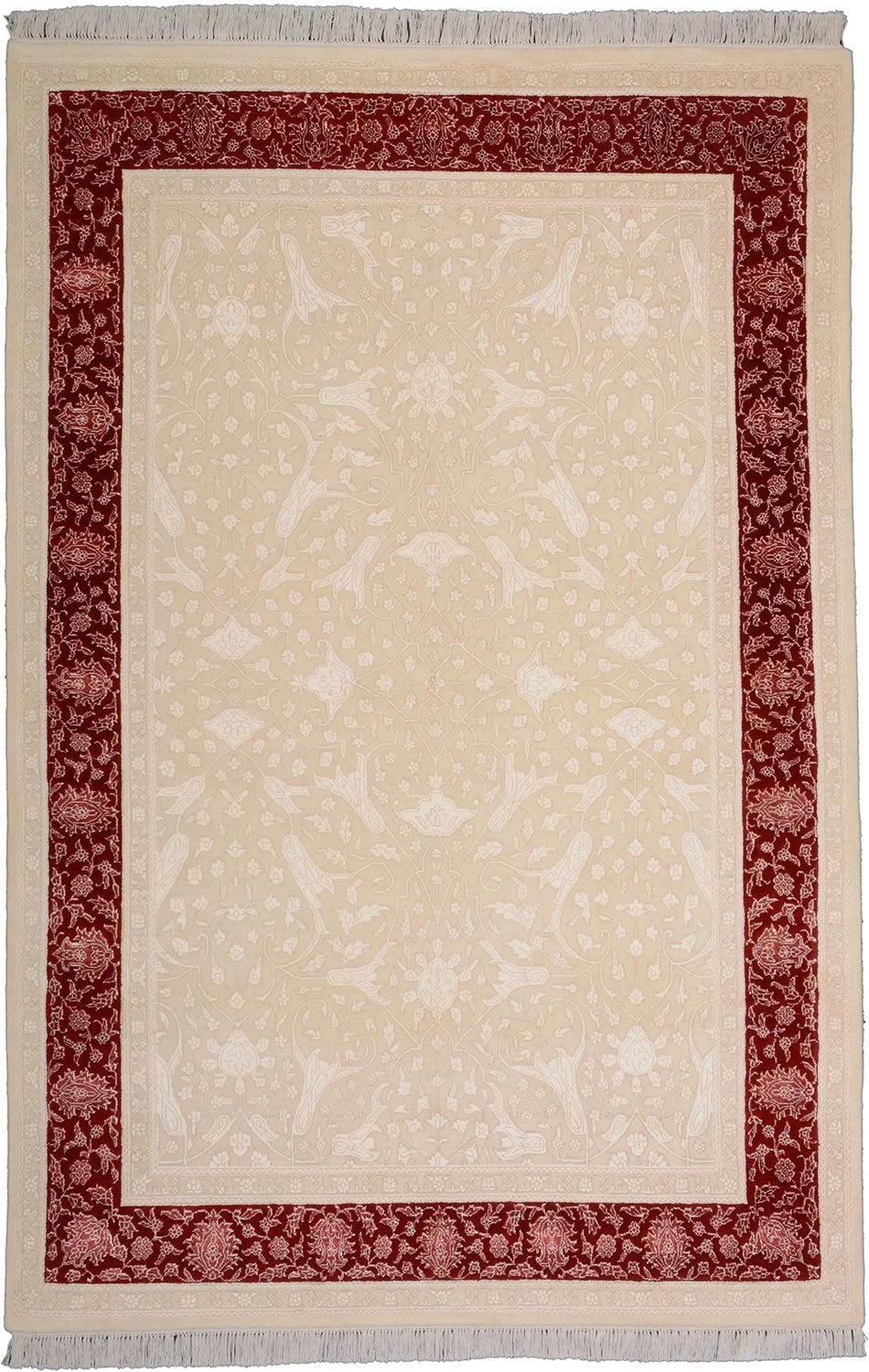 Tabriz Indian Rug 170 × 240 cm in Wool, hand-knotted