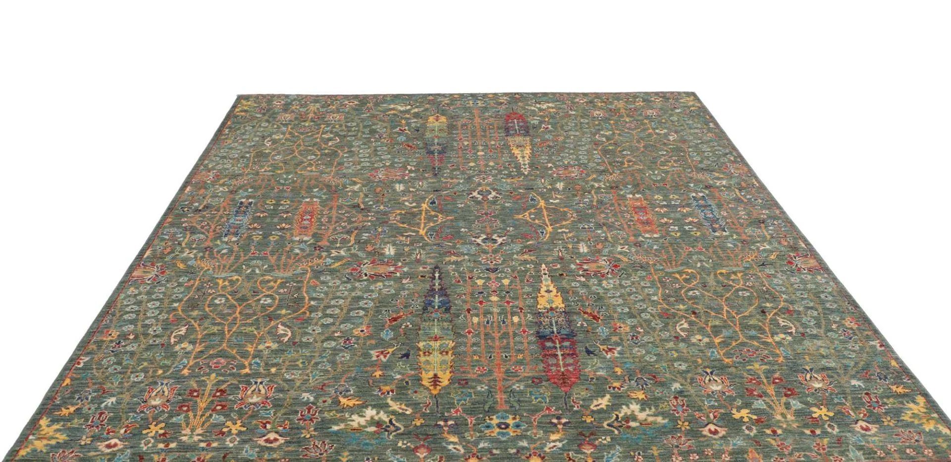 Samarkand Pakistani Rug 203 × 248 cm in Wool, hand-knotted - Image 4