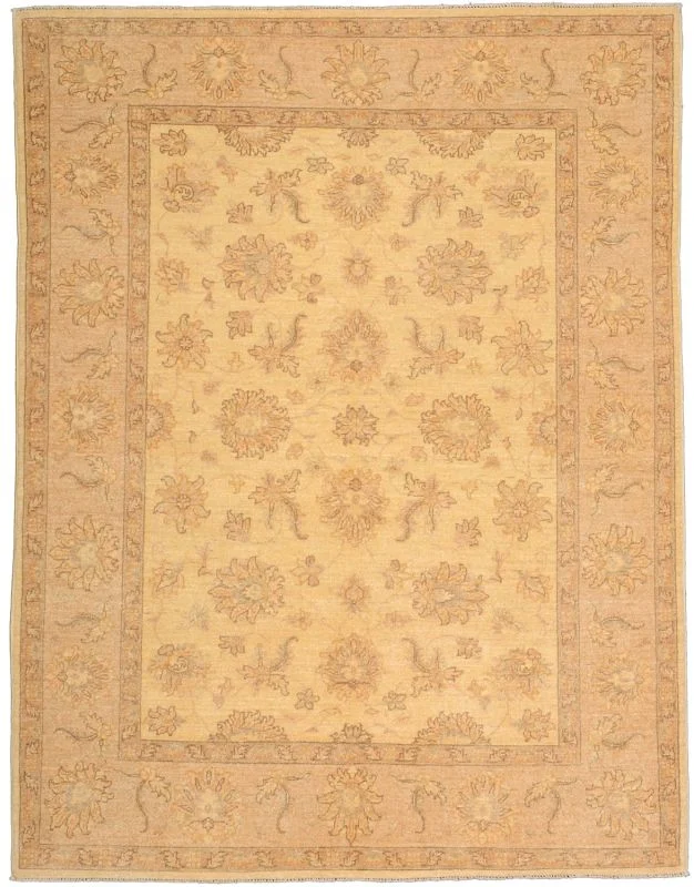 Ziegler Pakistani Rug 150 × 193 cm in Wool, hand-knotted